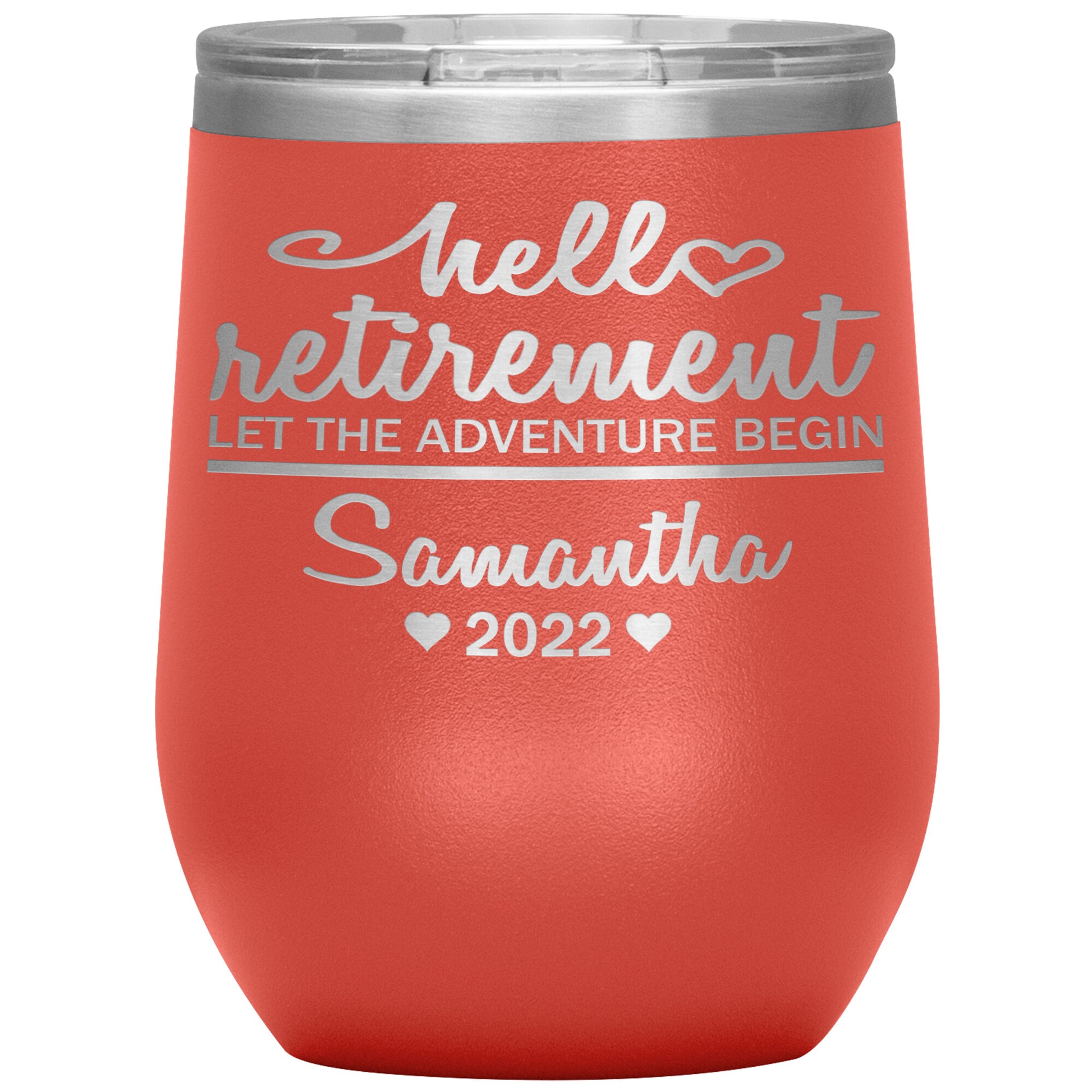 Hello Retirement Let The Adventure Begin Name Tumbler