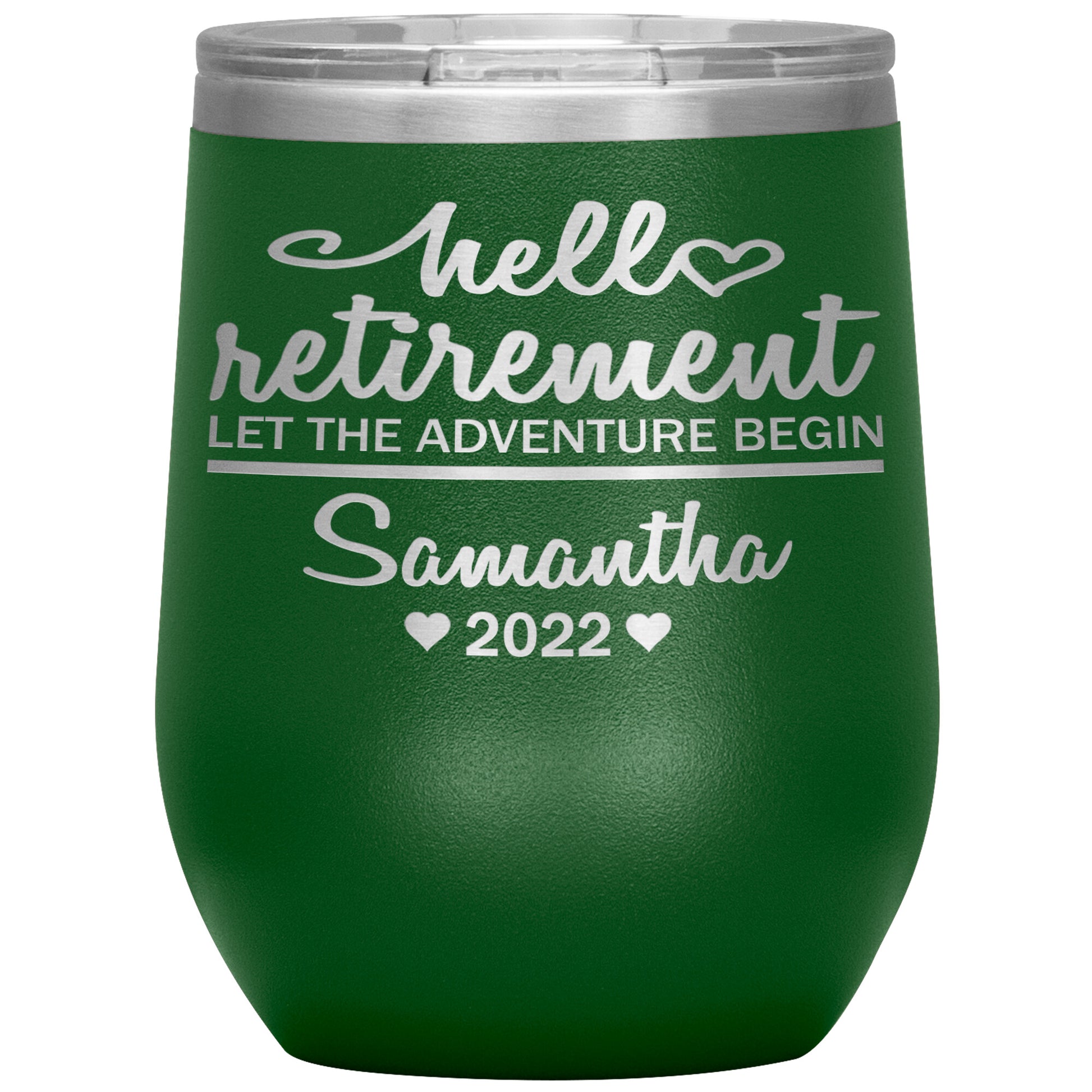Hello Retirement Let The Adventure Begin Name Tumbler