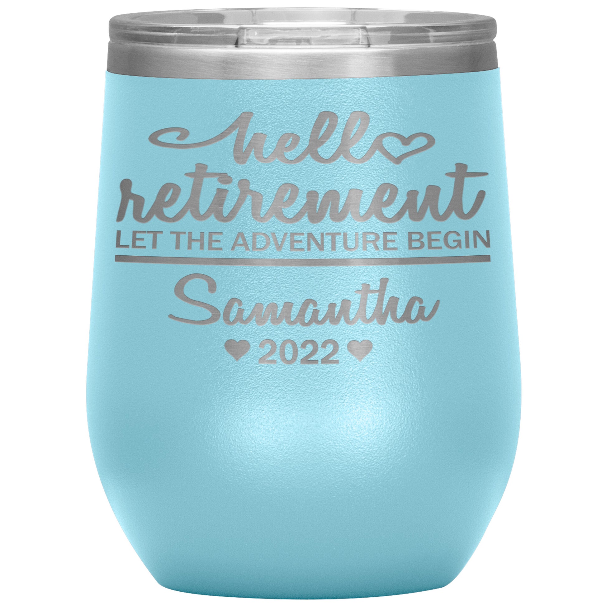 Hello Retirement Let The Adventure Begin Name Tumbler
