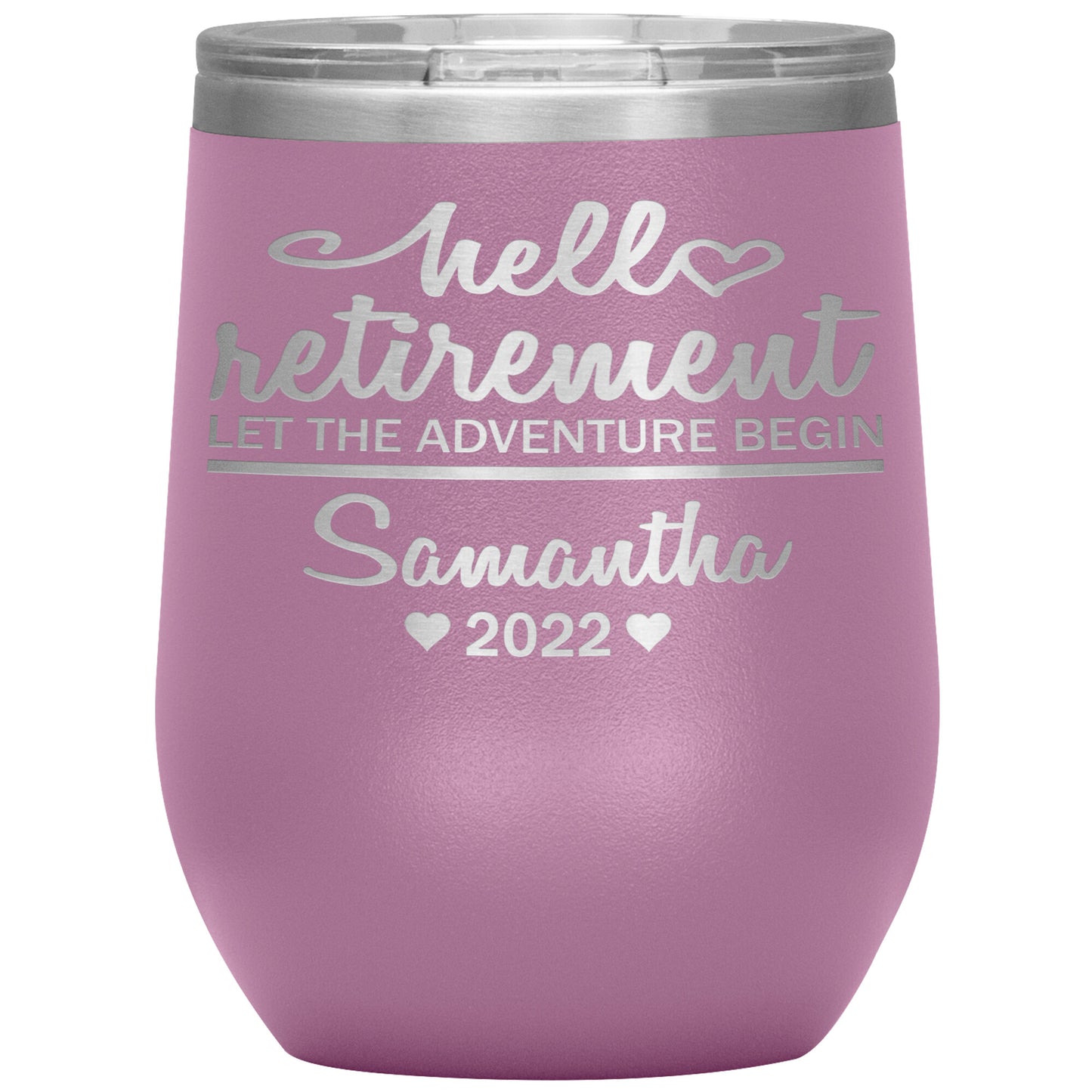 Hello Retirement Let The Adventure Begin Name Tumbler