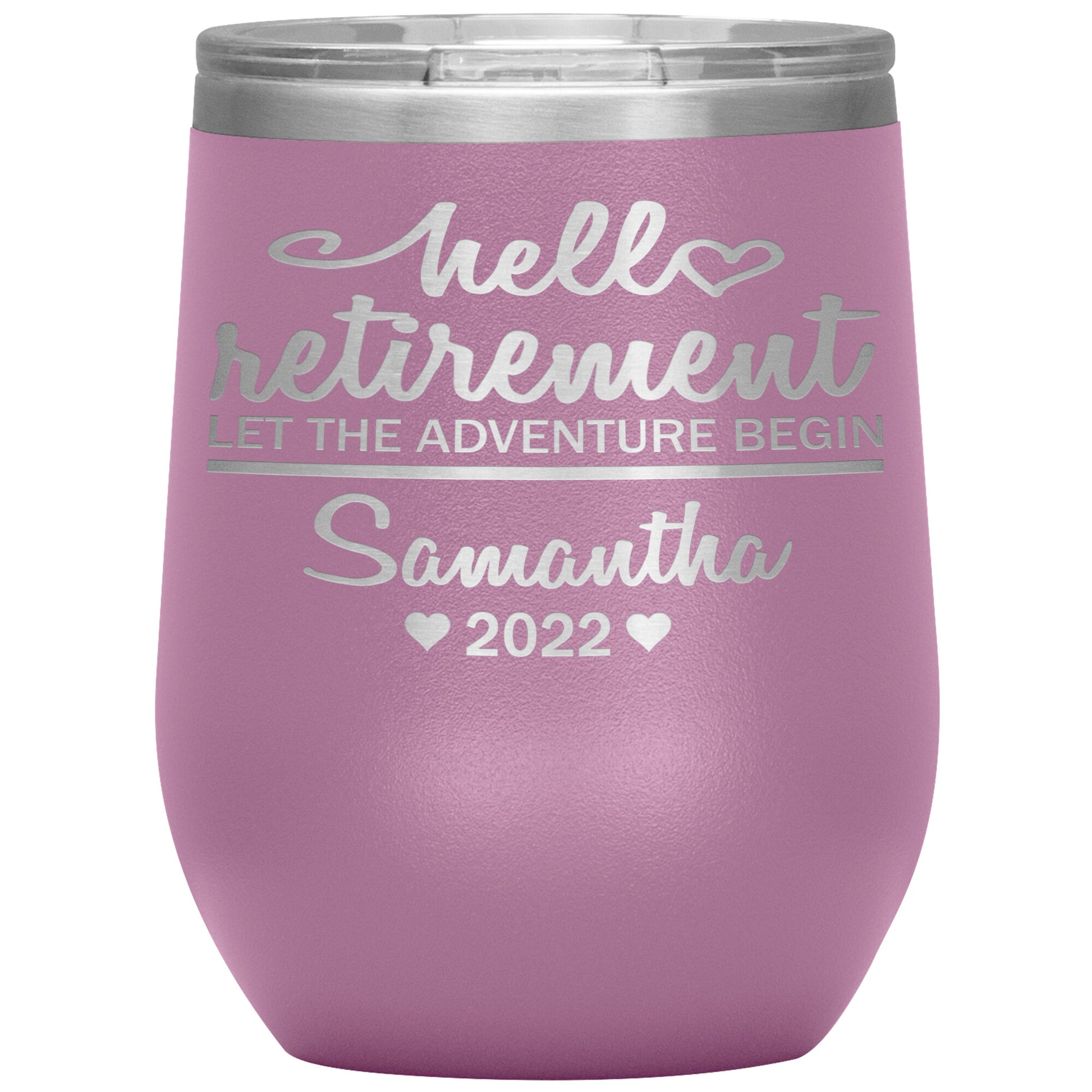 Hello Retirement Let The Adventure Begin Name Tumbler