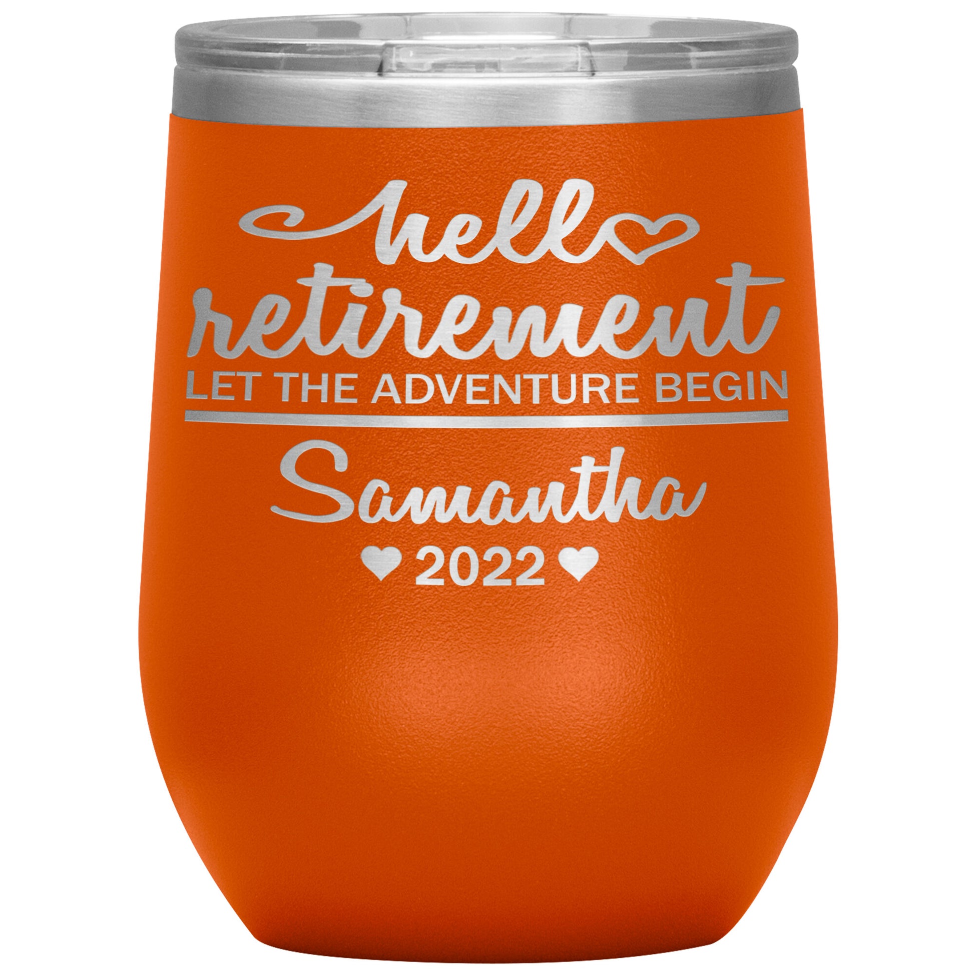 Hello Retirement Let The Adventure Begin Name Tumbler