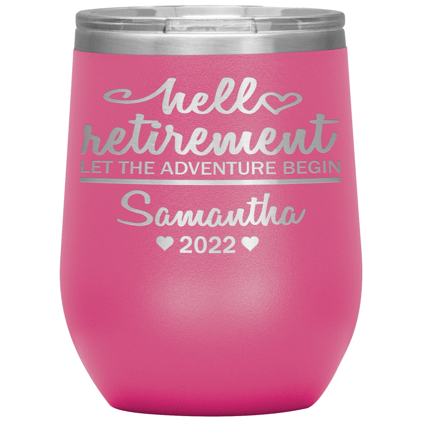 Hello Retirement Let The Adventure Begin Name Tumbler
