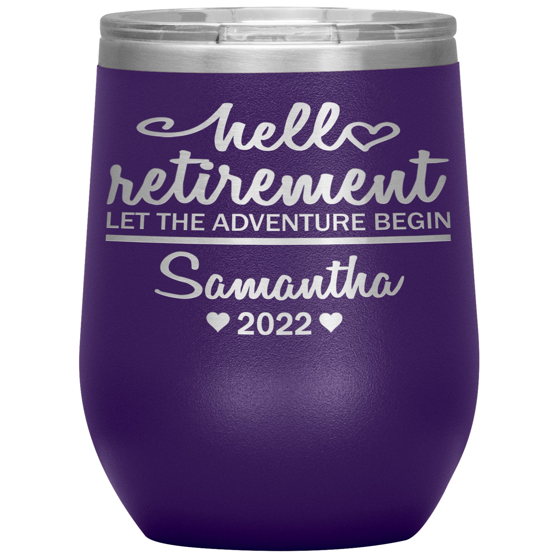 Hello Retirement Let The Adventure Begin Name Tumbler