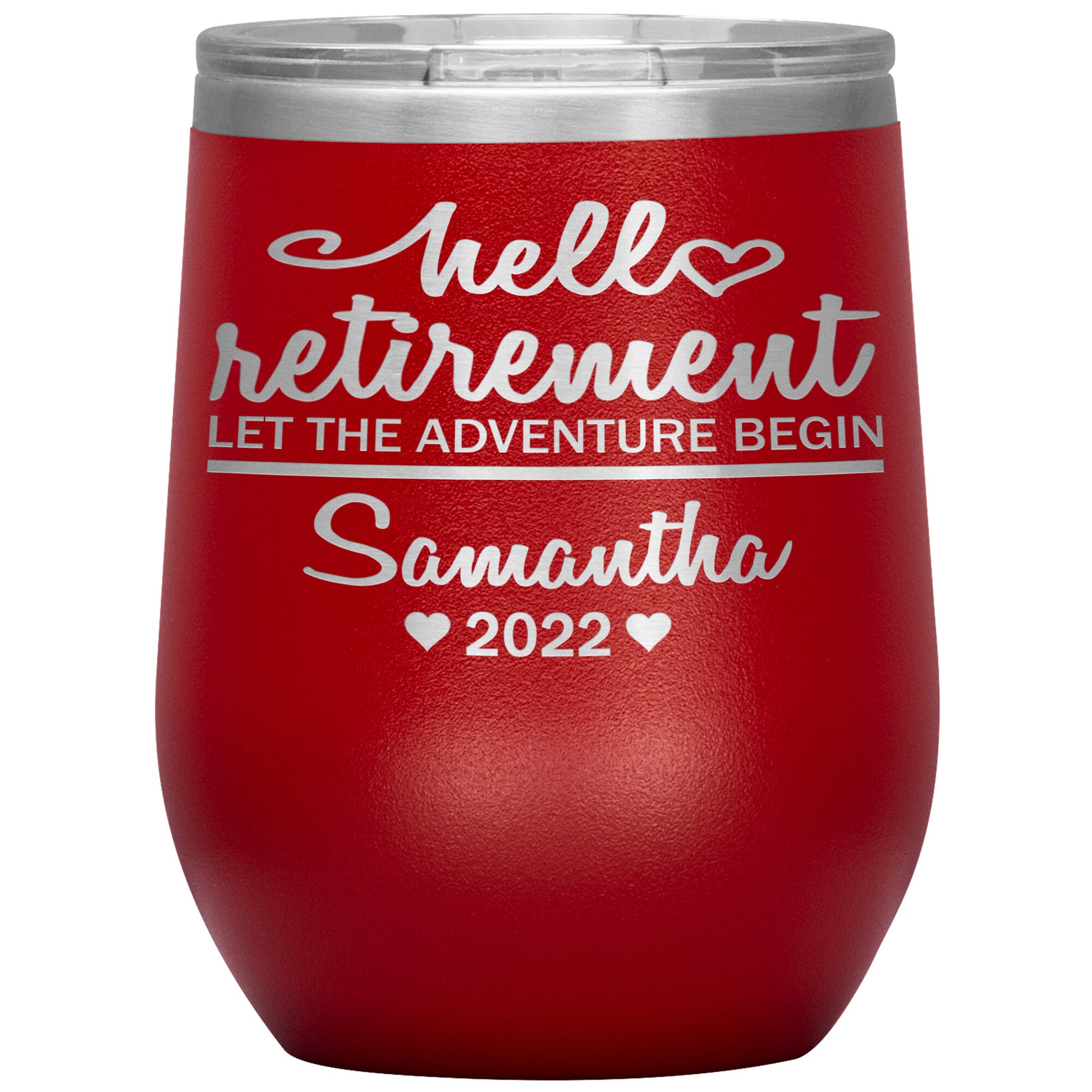 Hello Retirement Let The Adventure Begin Name Tumbler