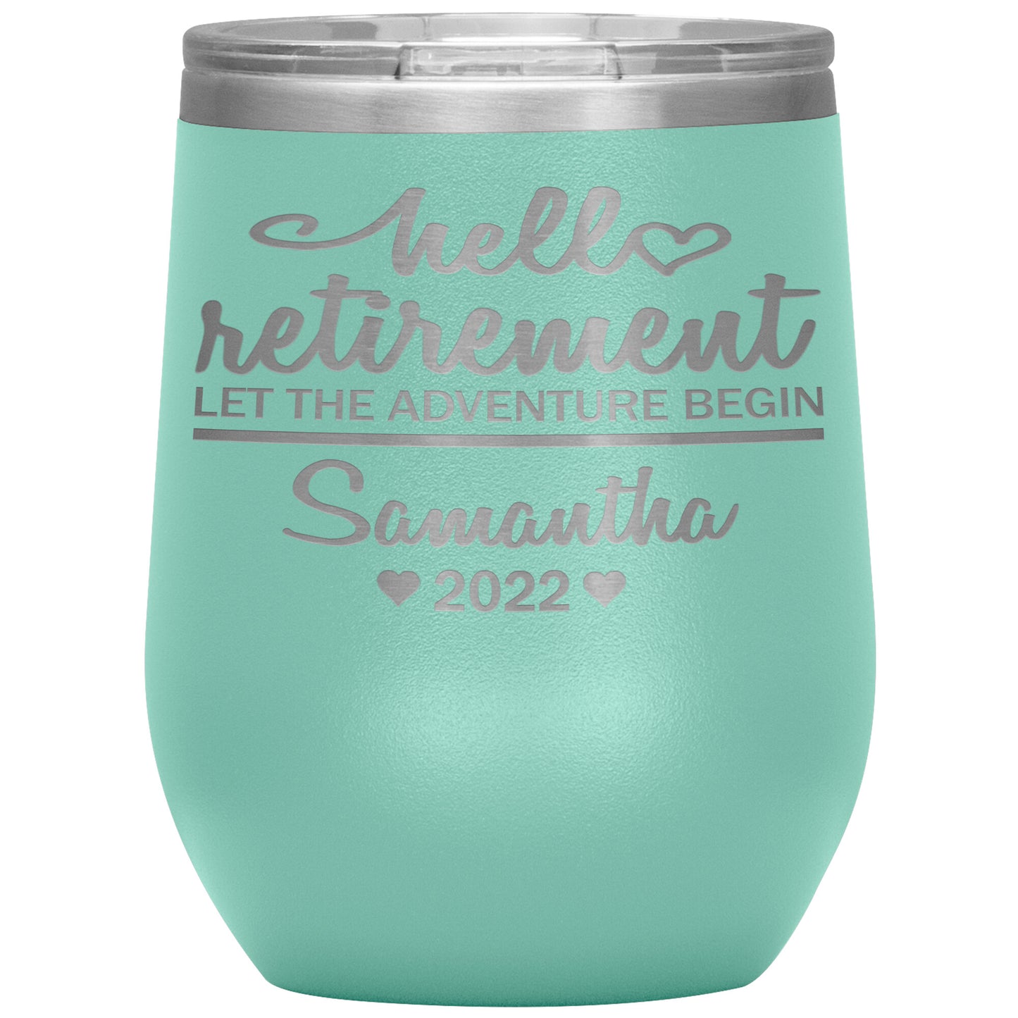 Hello Retirement Let The Adventure Begin Name Tumbler