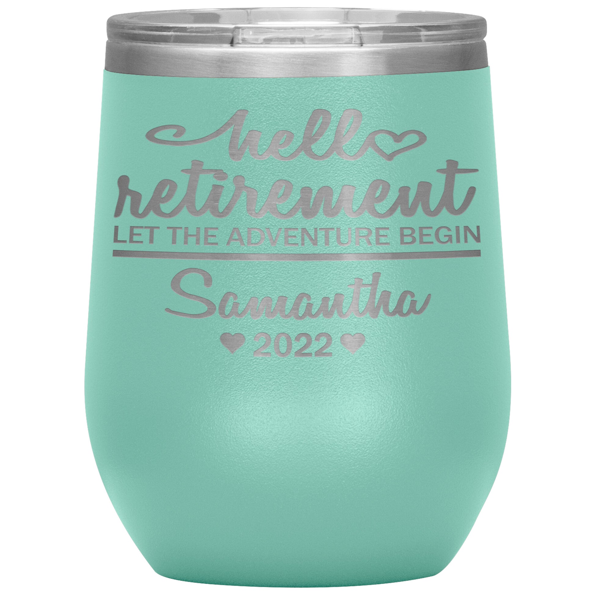 Hello Retirement Let The Adventure Begin Name Tumbler