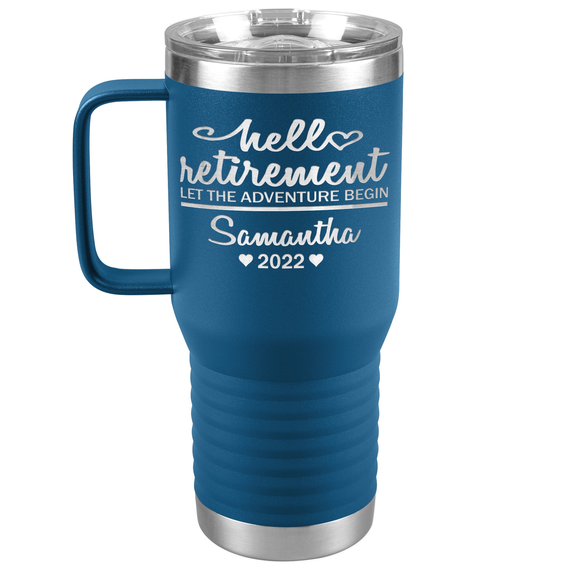 Hello Retirement Let The Adventure Begin Name Tumbler