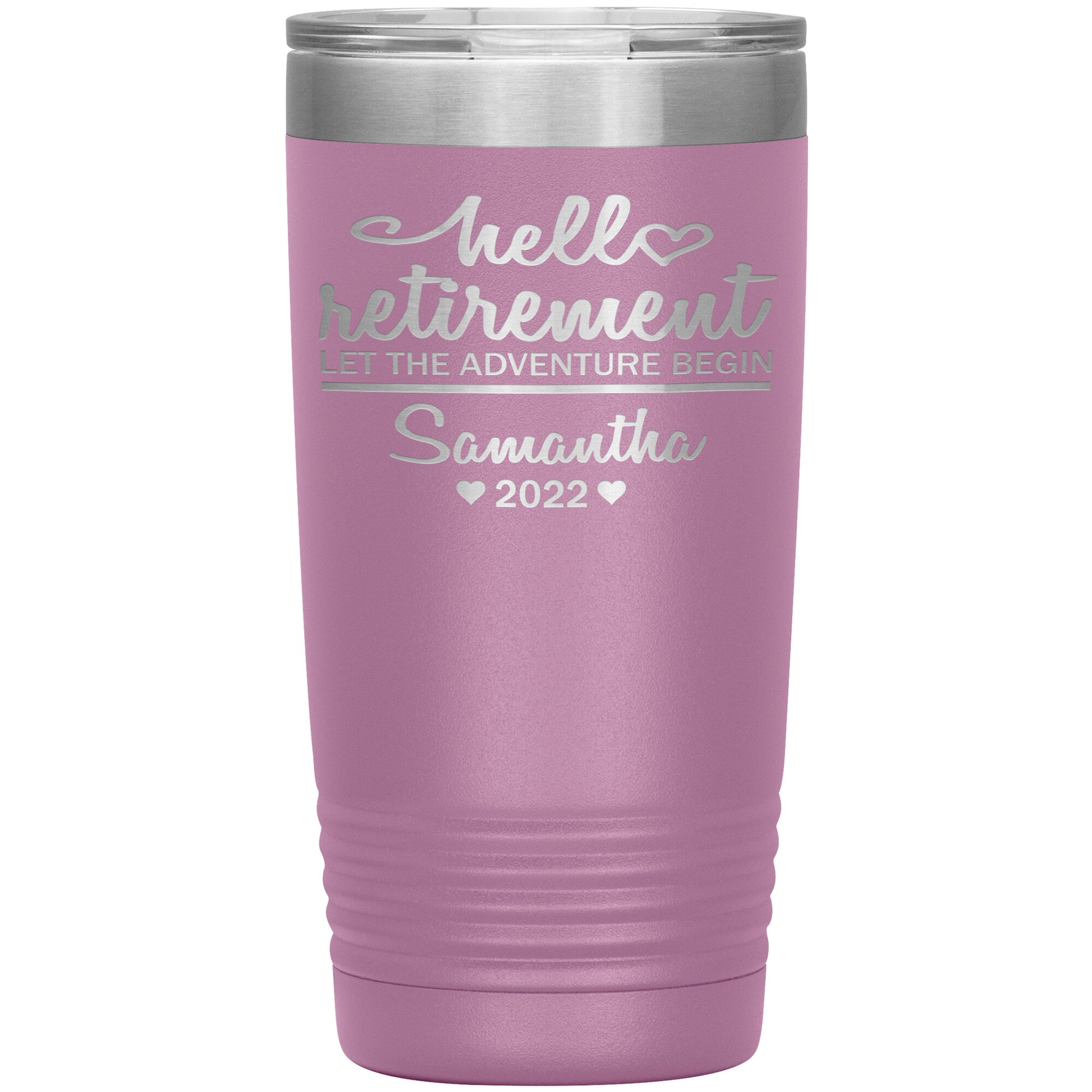 Hello Retirement Let The Adventure Begin Name Tumbler