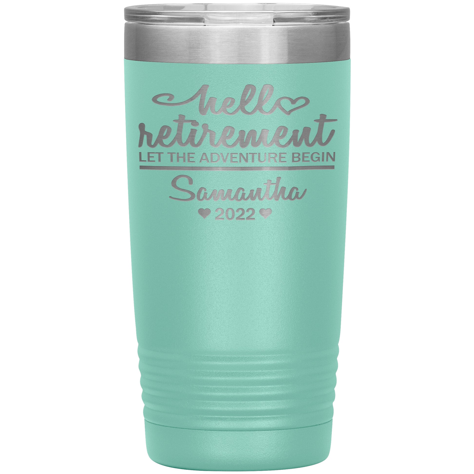 Hello Retirement Let The Adventure Begin Name Tumbler