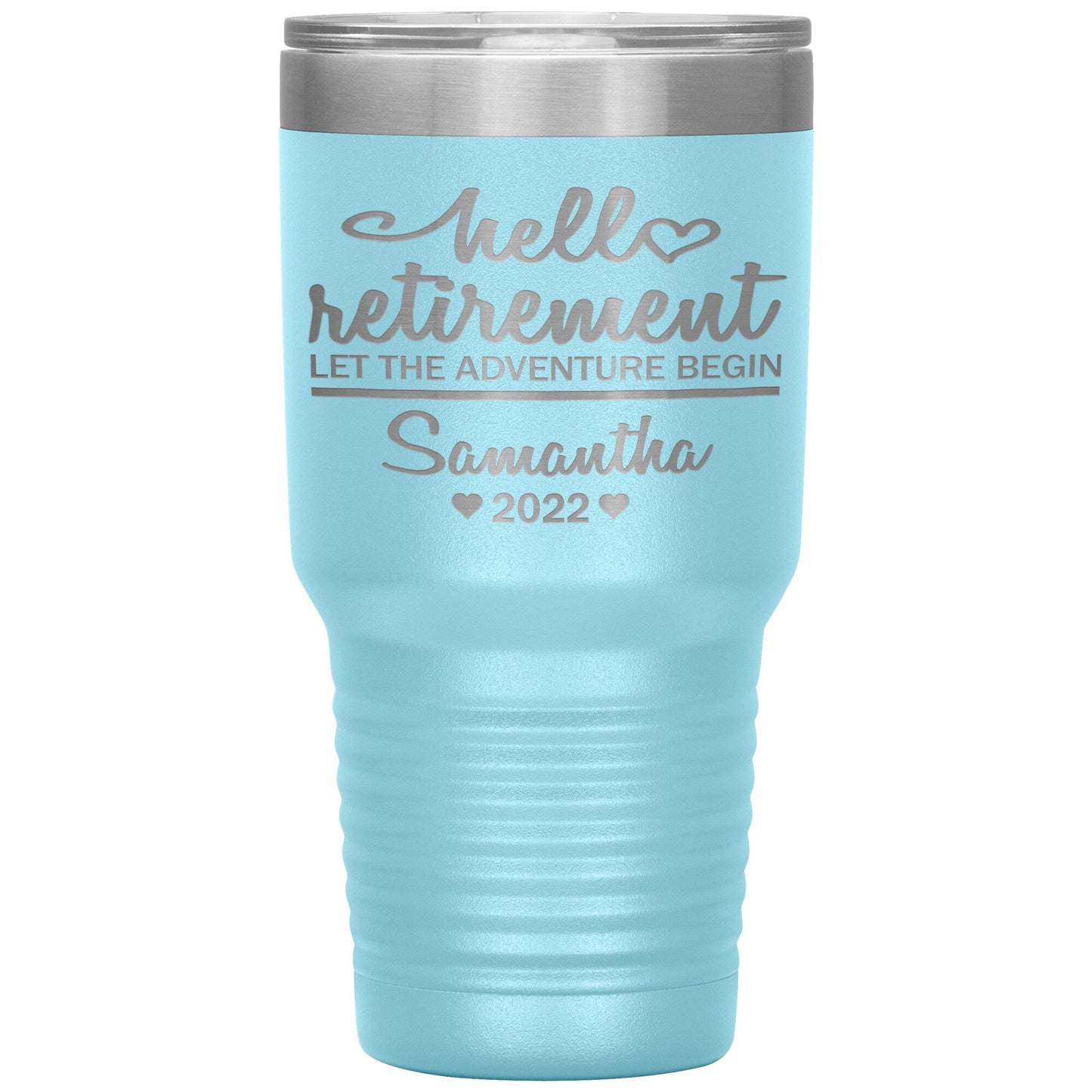 Hello Retirement Let The Adventure Begin Name Tumbler