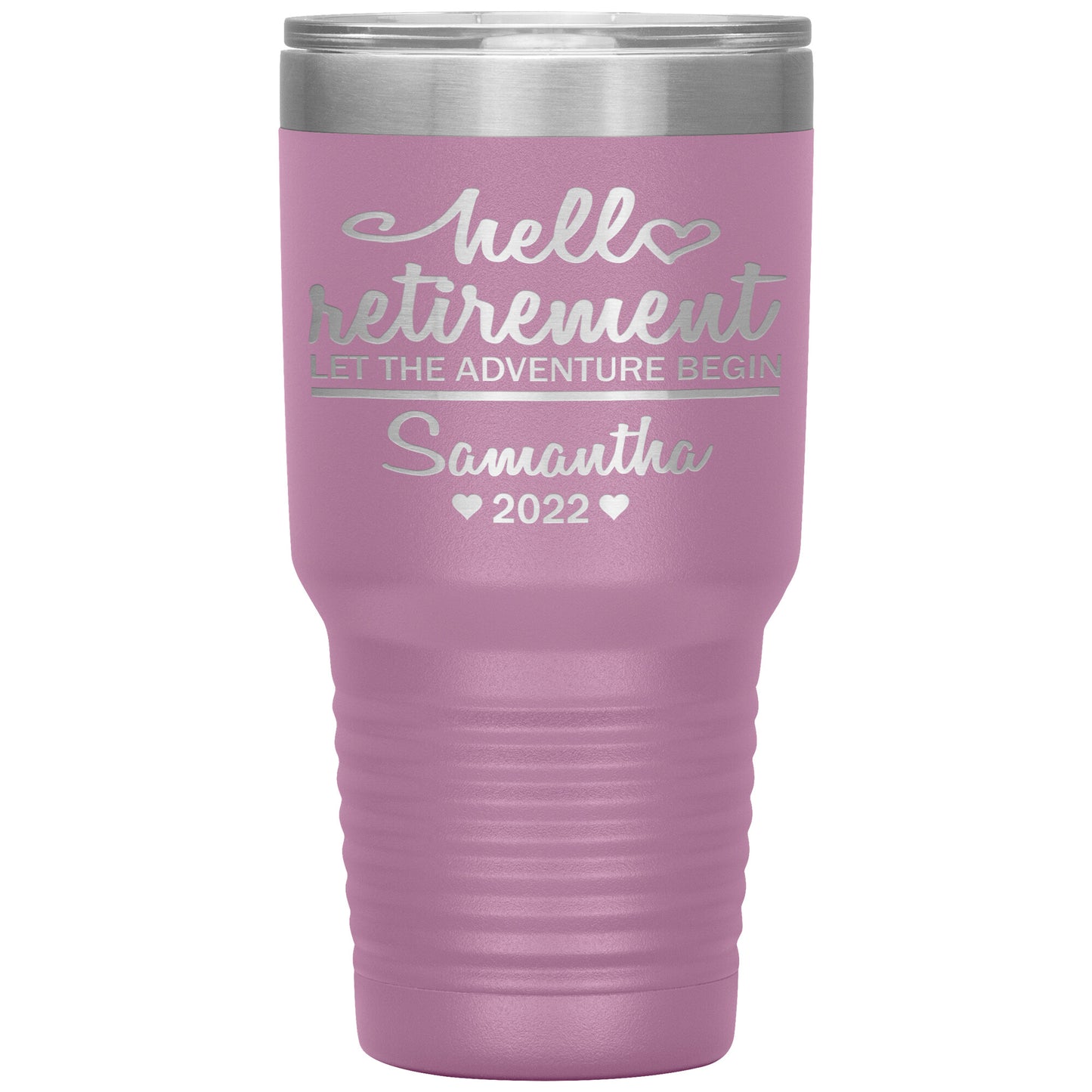 Hello Retirement Let The Adventure Begin Name Tumbler