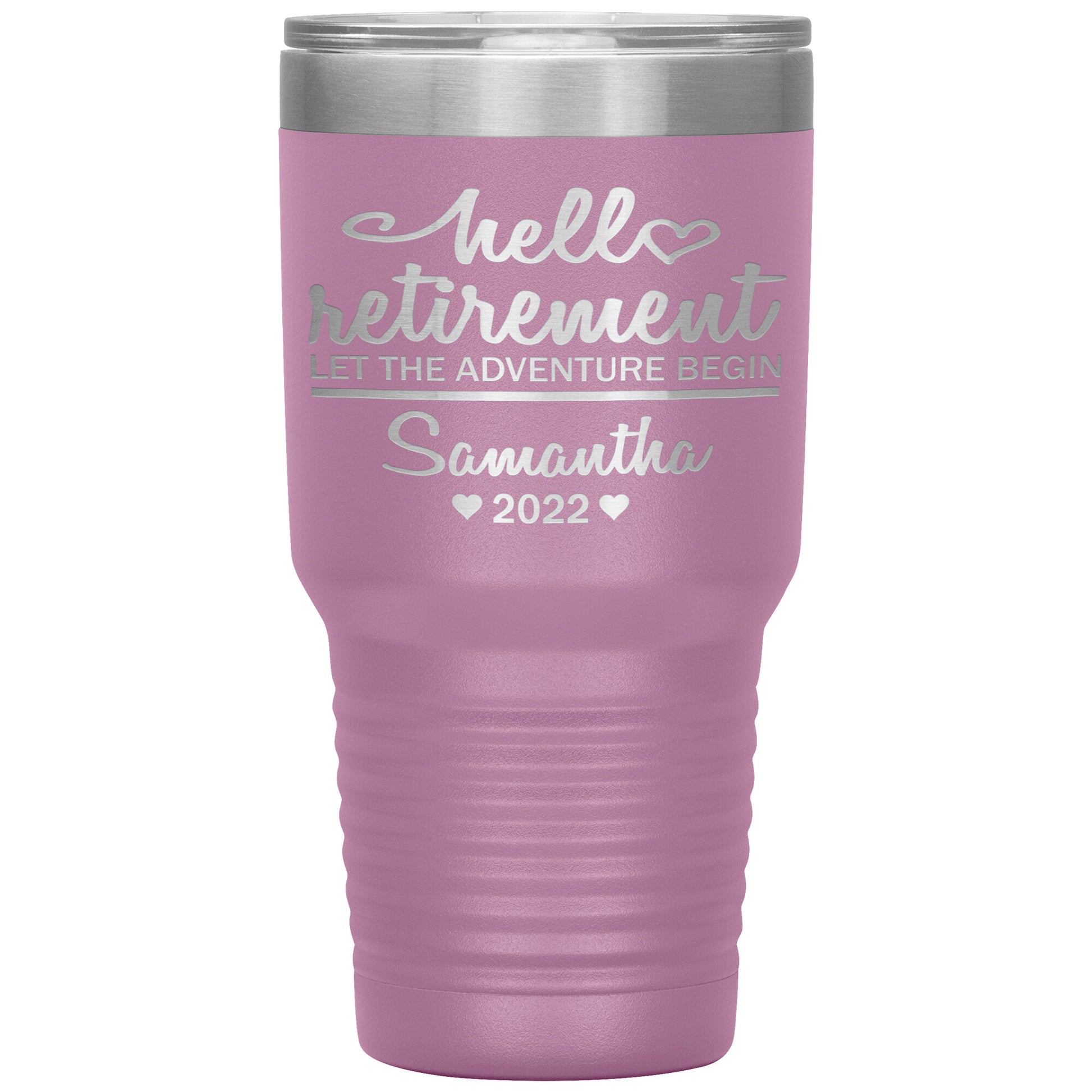 Hello Retirement Let The Adventure Begin Name Tumbler