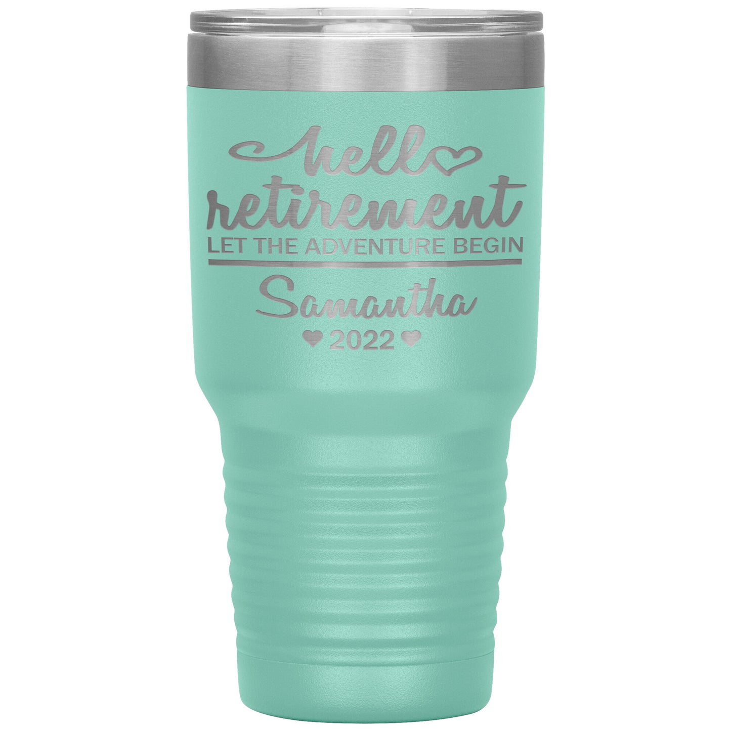 Hello Retirement Let The Adventure Begin Name Tumbler