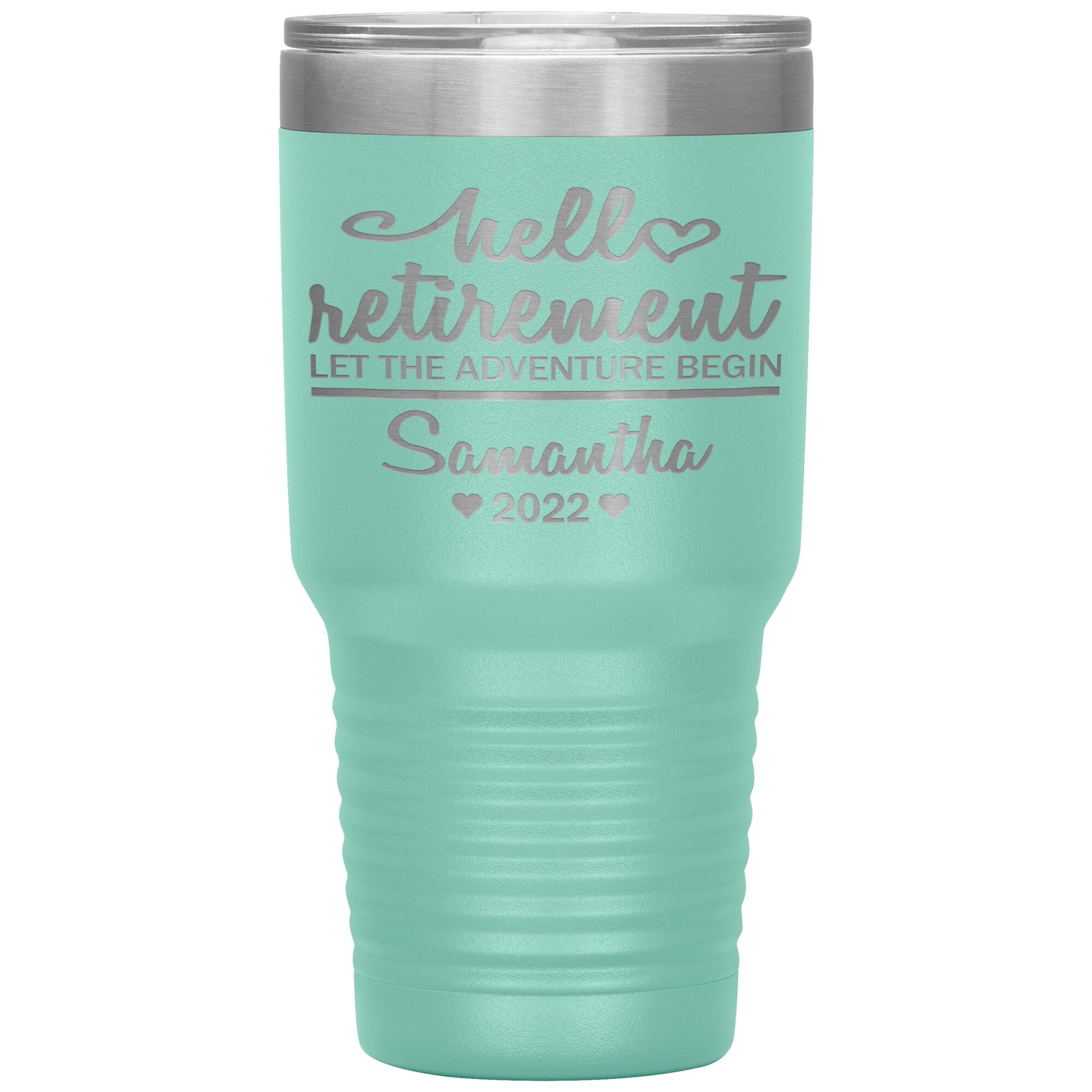 Hello Retirement Let The Adventure Begin Name Tumbler