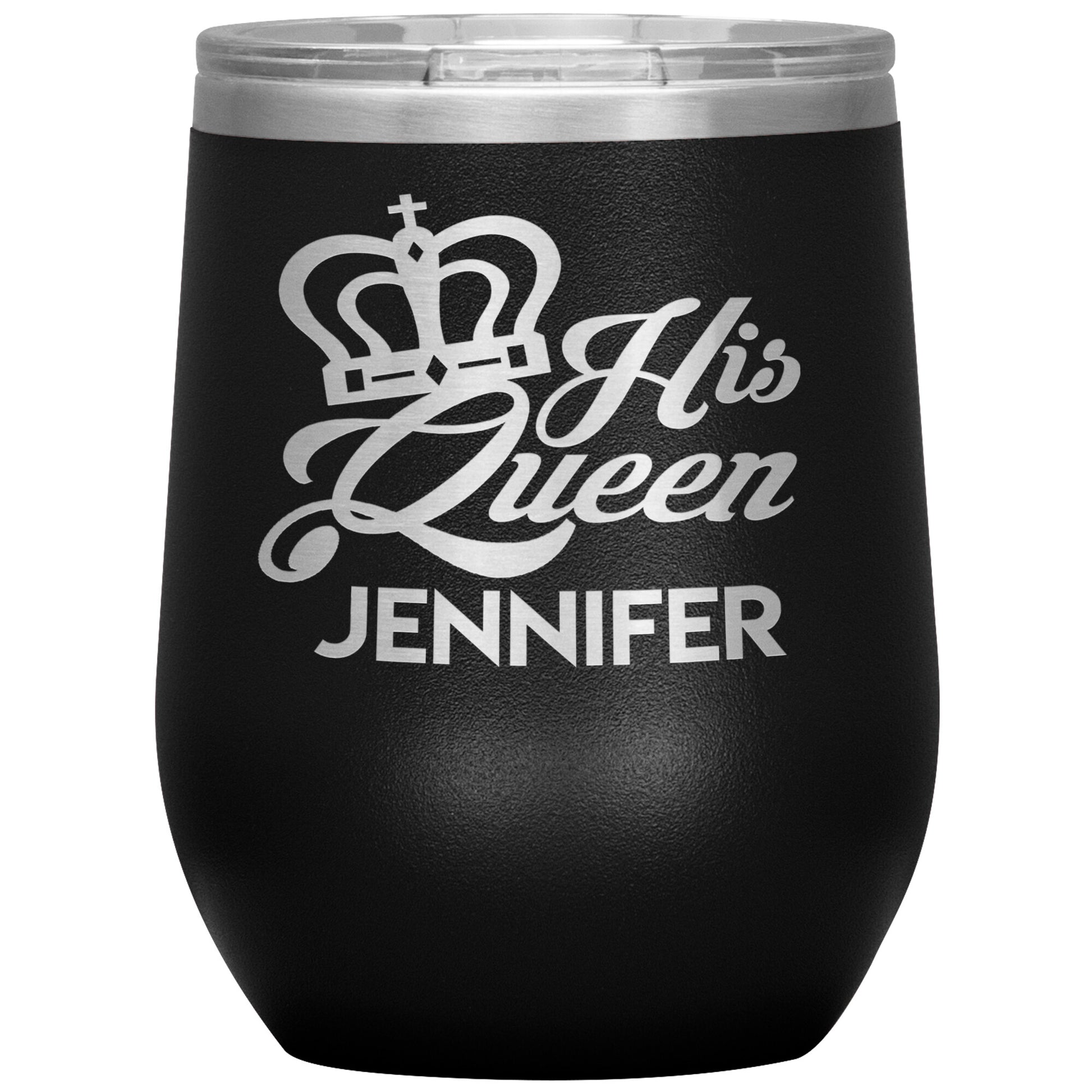 His Queen Name Tumbler