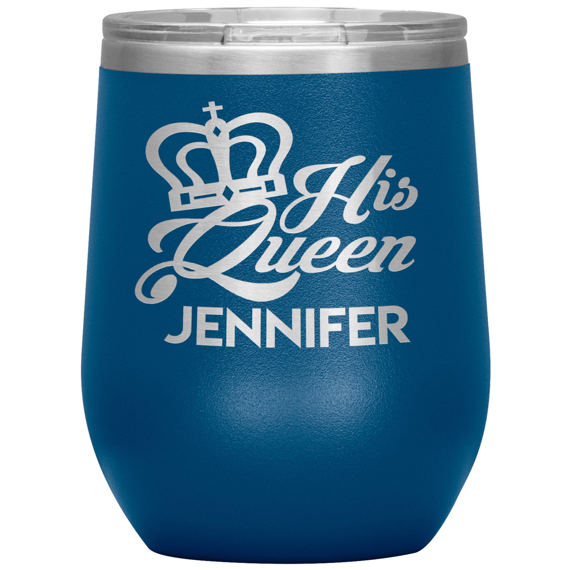 His Queen Name Tumbler