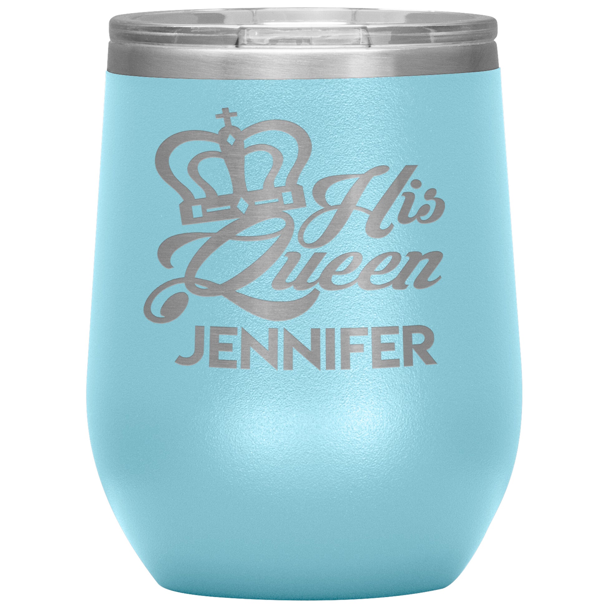 His Queen Name Tumbler