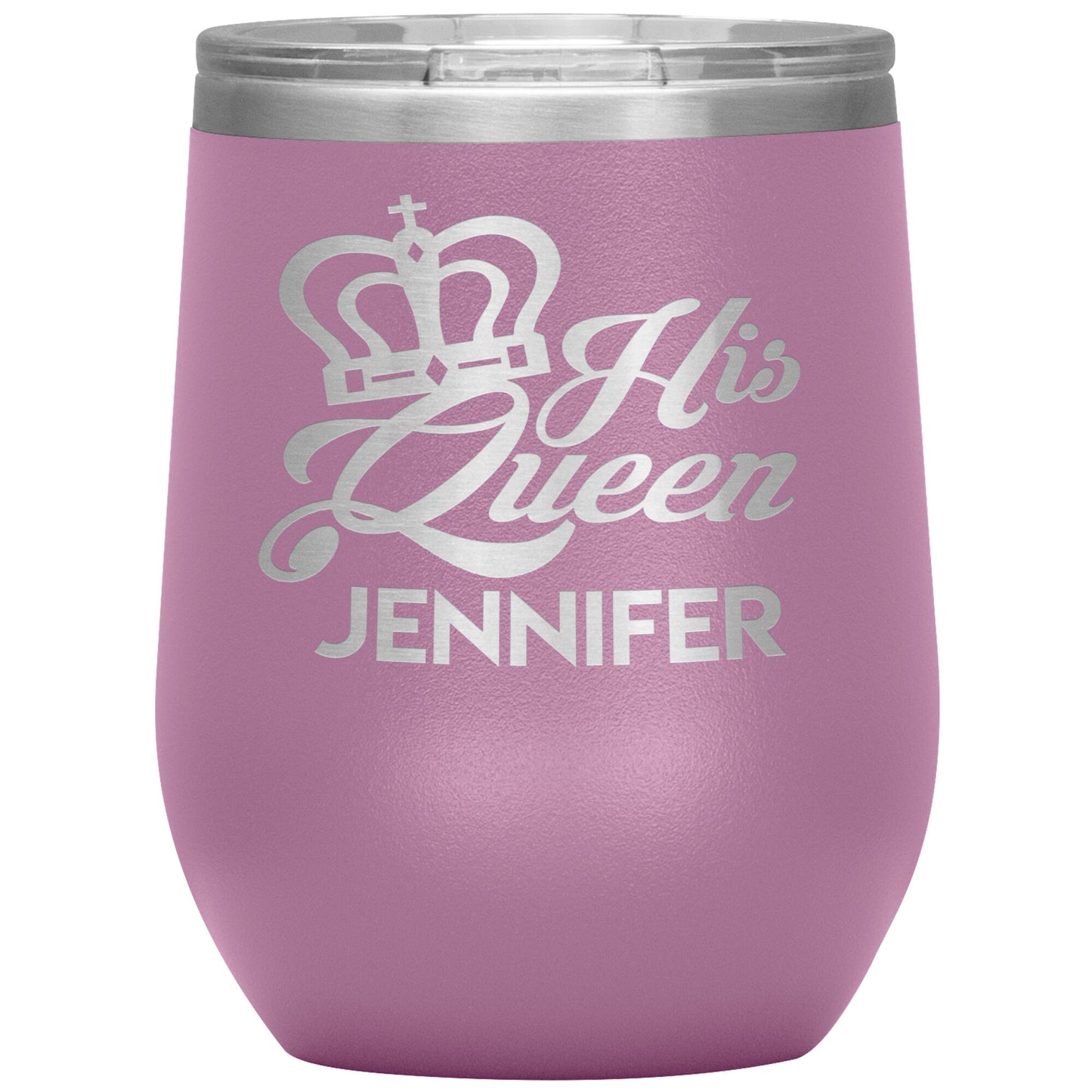 His Queen Name Tumbler
