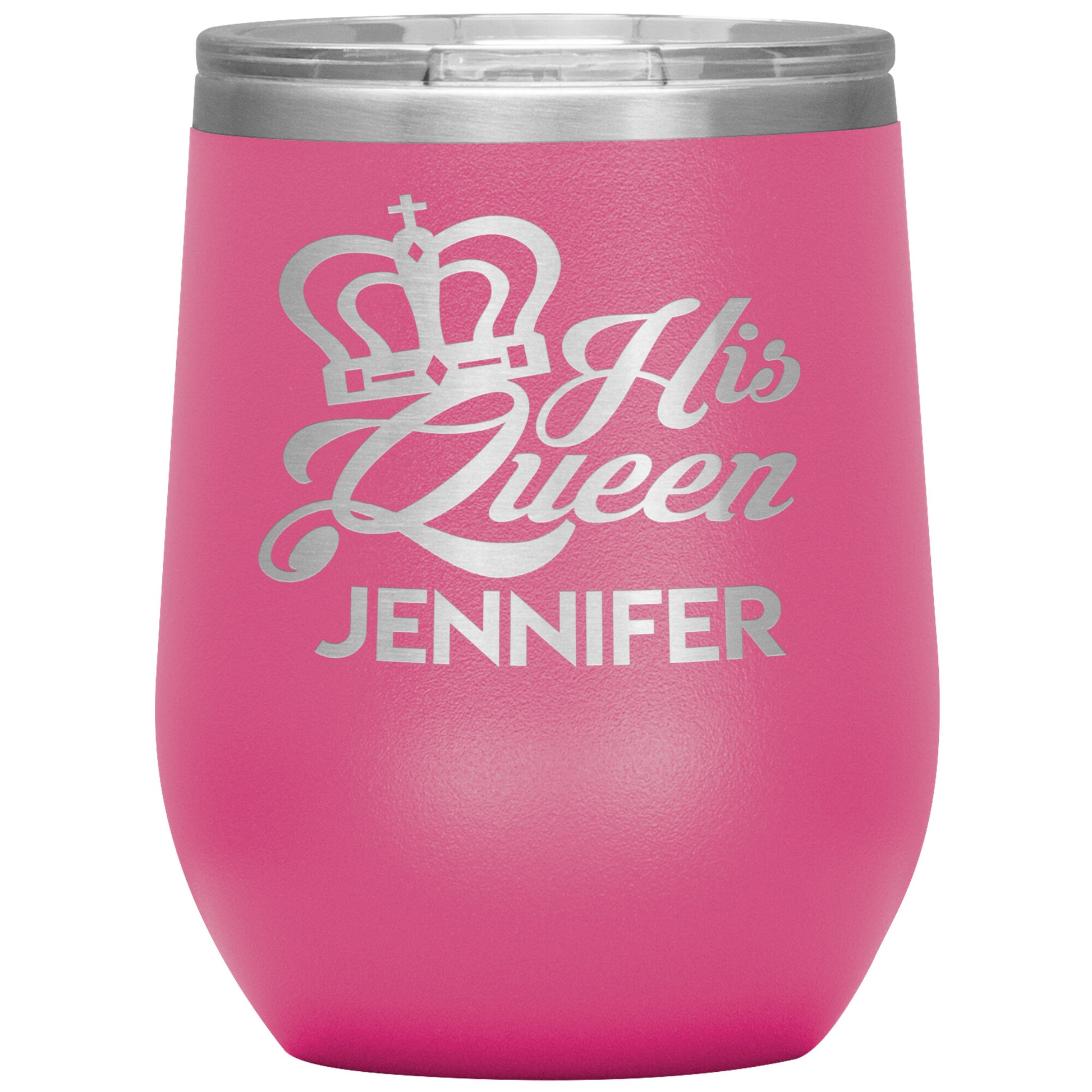 His Queen Name Tumbler