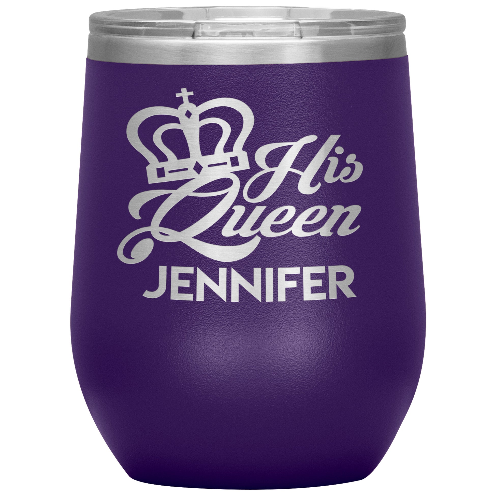 His Queen Name Tumbler