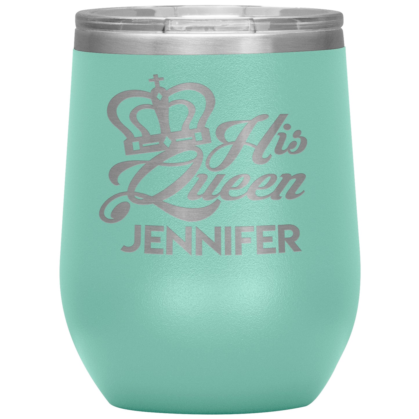 His Queen Name Tumbler