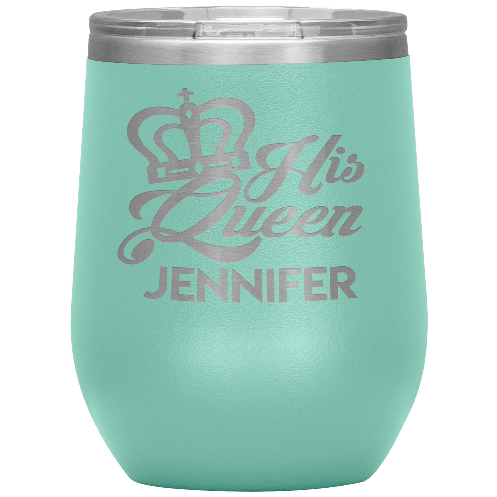 His Queen Name Tumbler