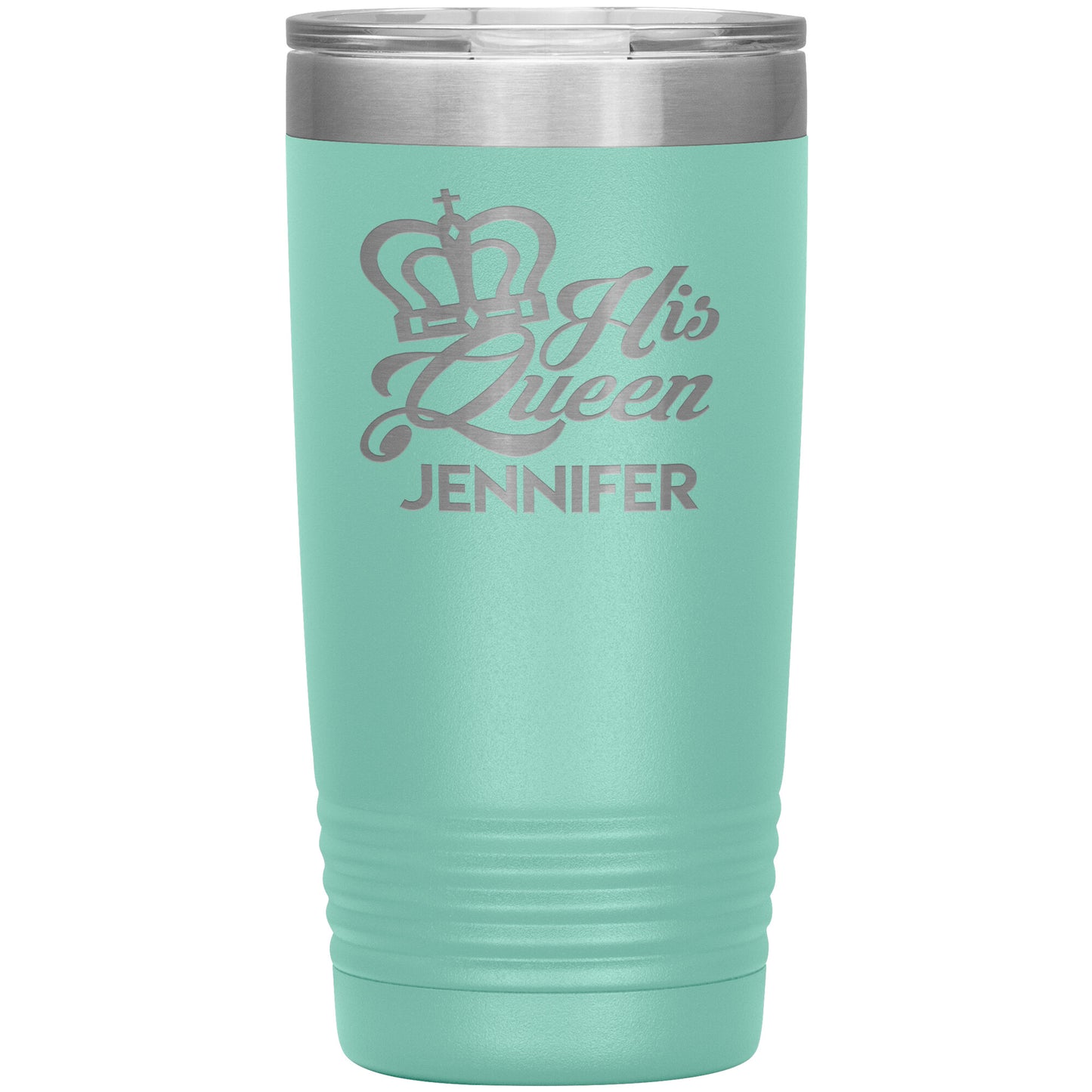 His Queen Name Tumbler