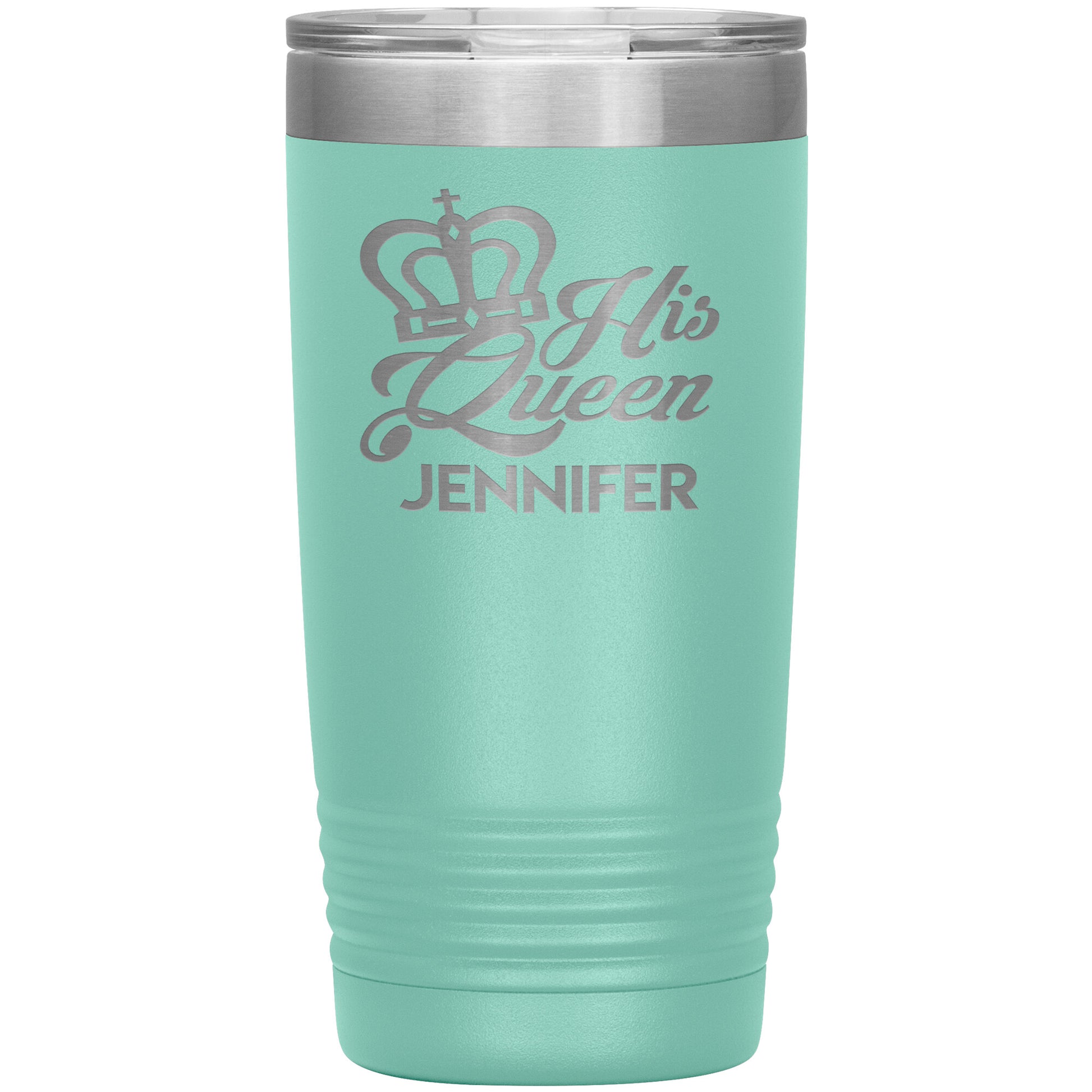 His Queen Name Tumbler
