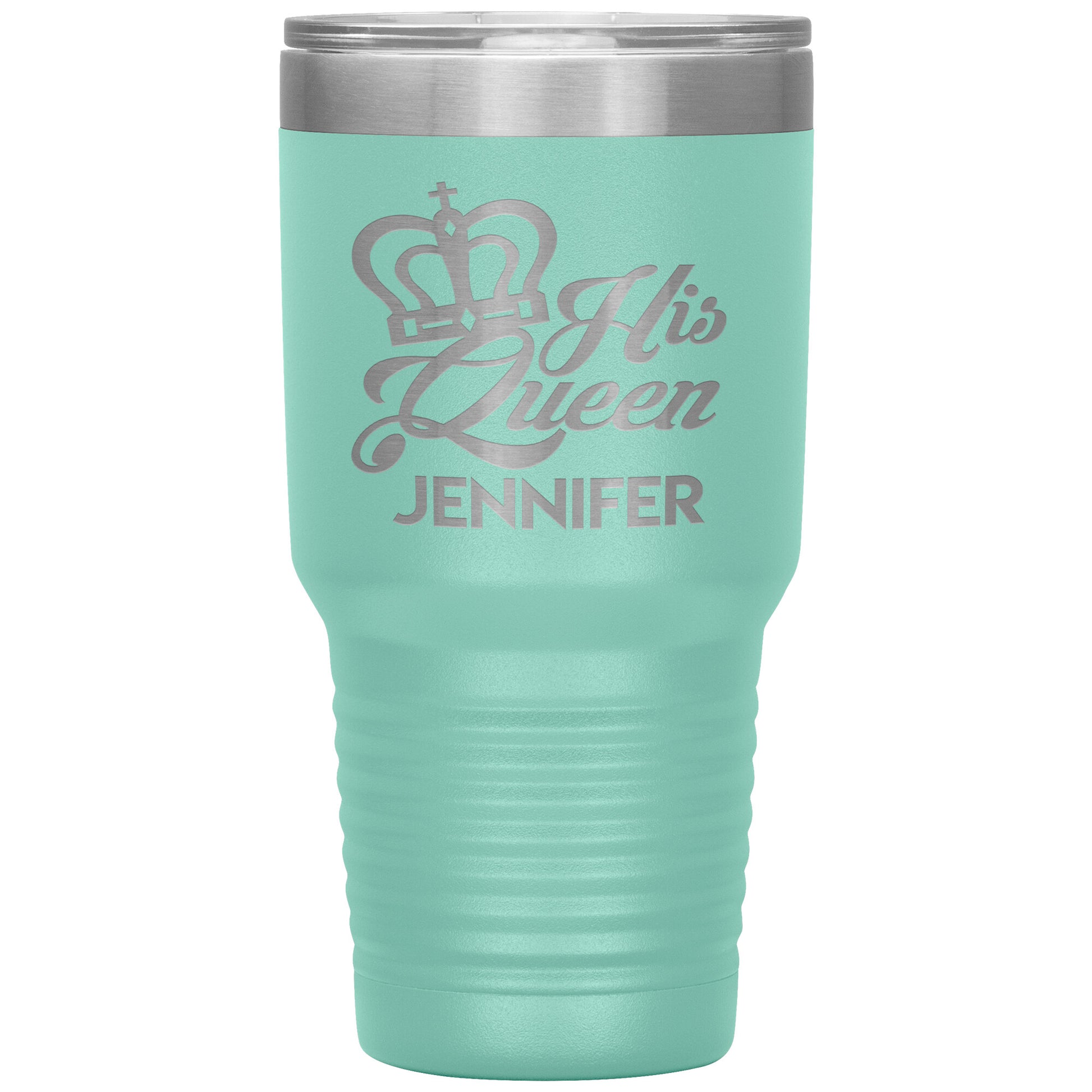 His Queen Name Tumbler