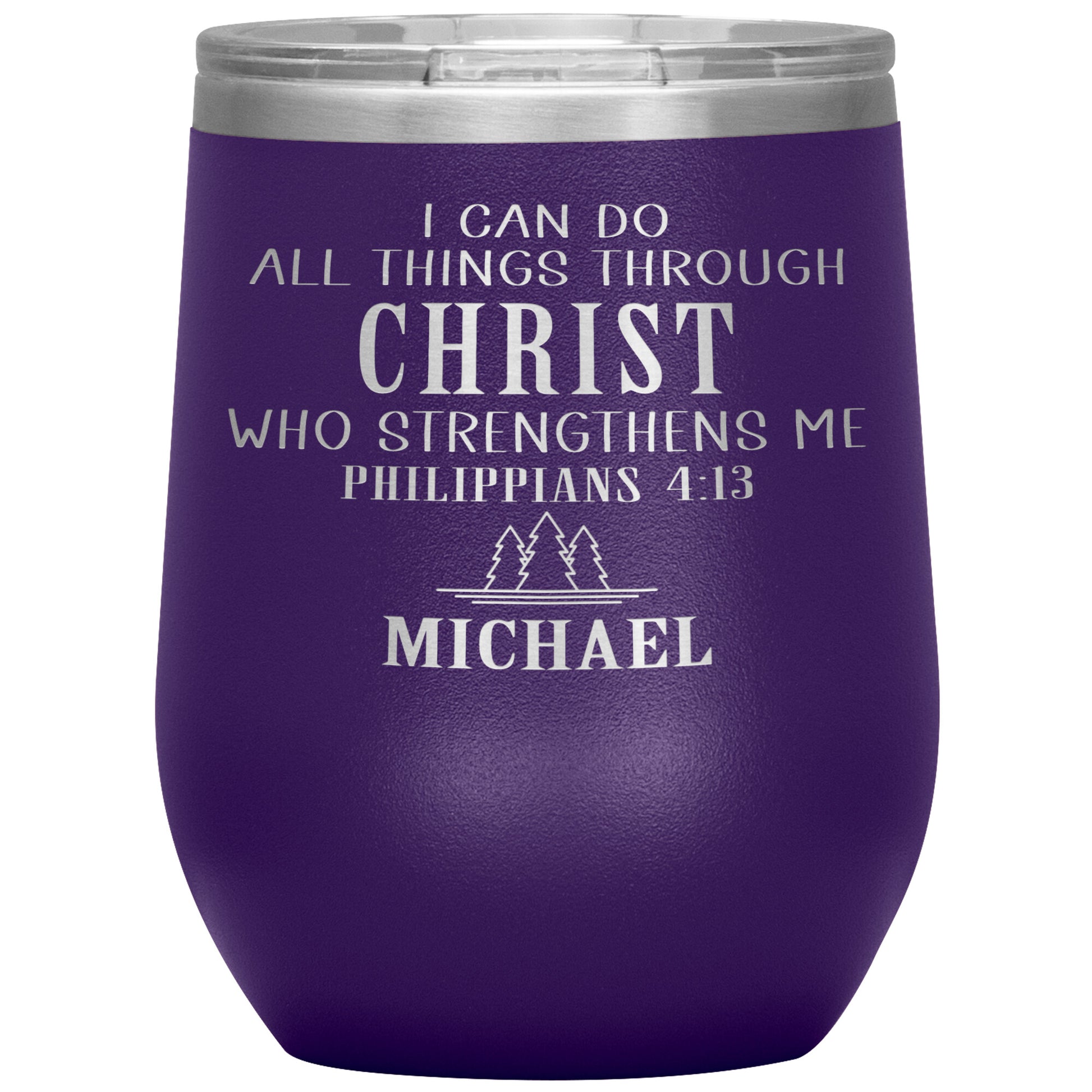 I Can Do All Things Through Christ Tumbler
