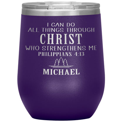 I Can Do All Things Through Christ Tumbler