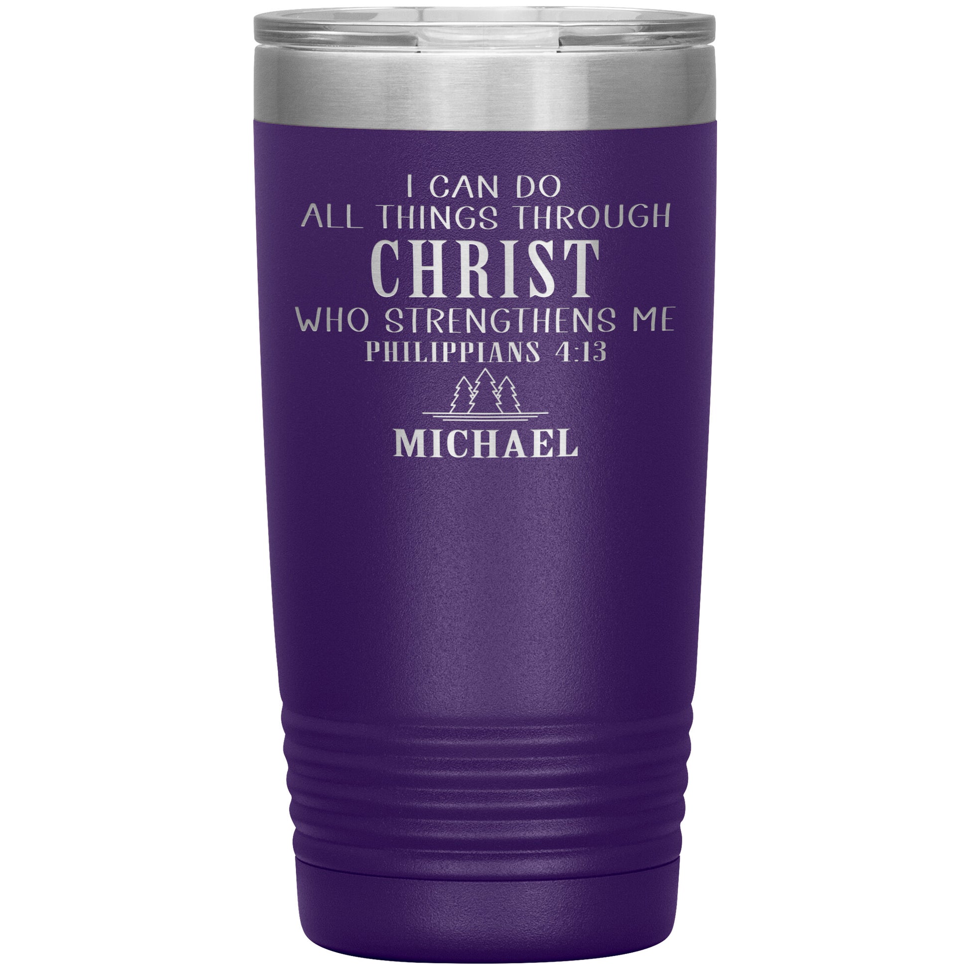 I Can Do All Things Through Christ Tumbler