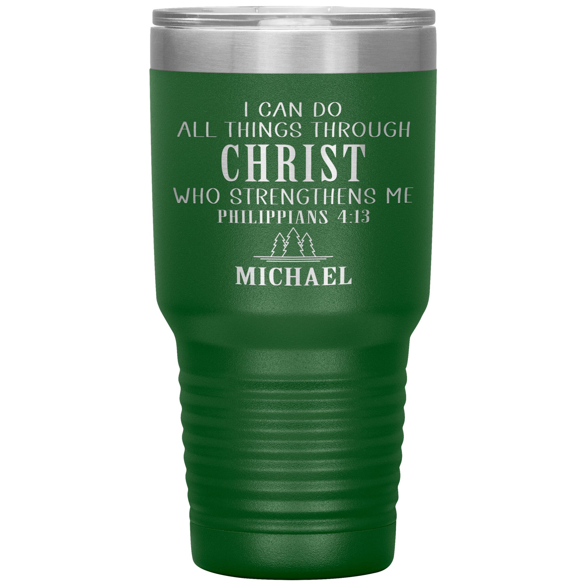 I Can Do All Things Through Christ Tumbler