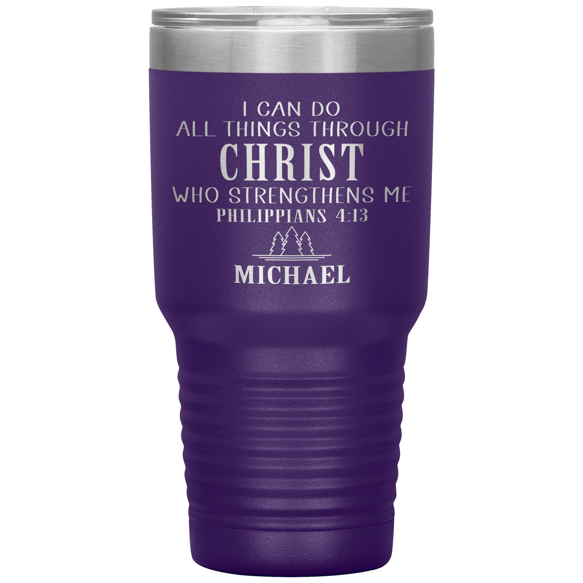 I Can Do All Things Through Christ Tumbler