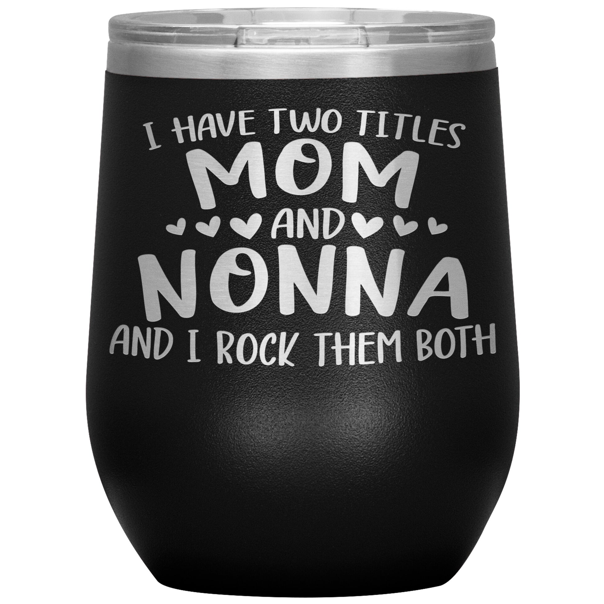 I Have Two Titles - Mom & Nonna Tumbler