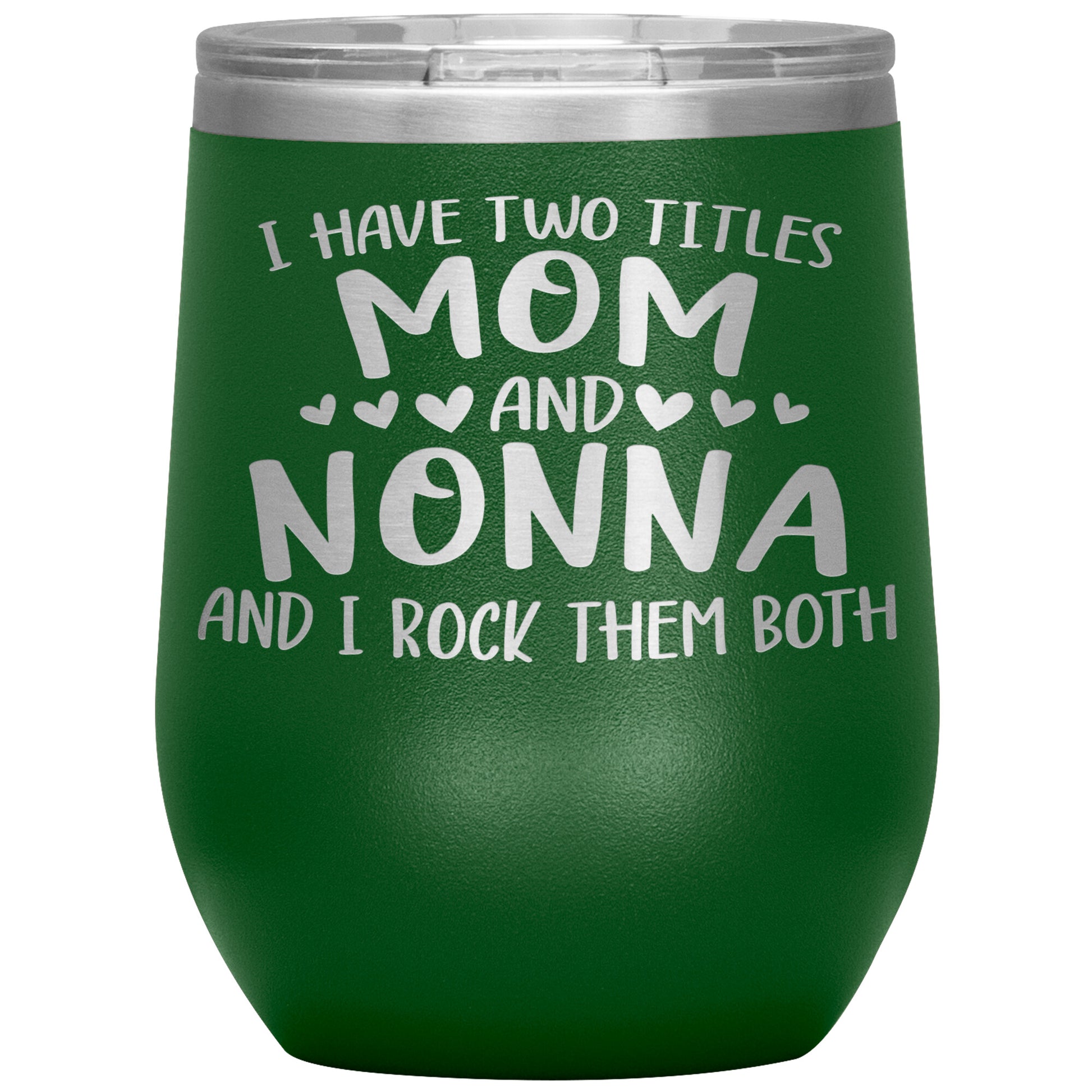 I Have Two Titles - Mom & Nonna Tumbler