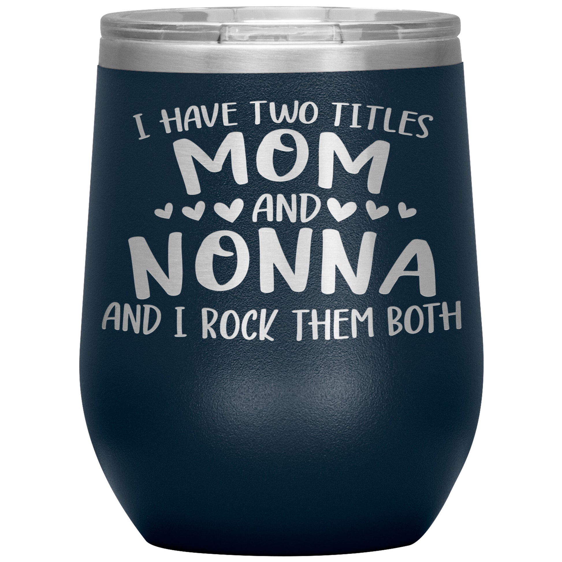 I Have Two Titles - Mom & Nonna Tumbler