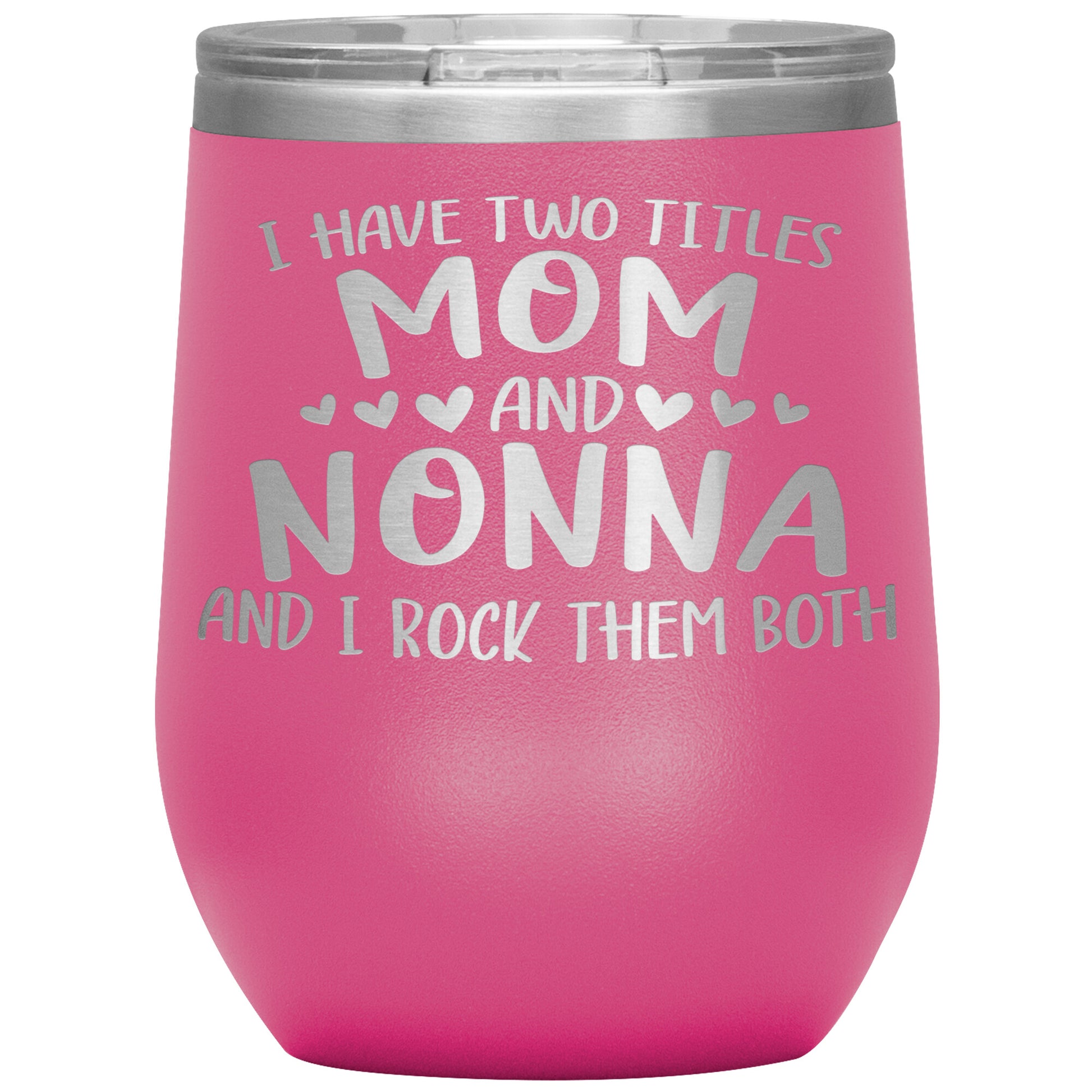 I Have Two Titles - Mom & Nonna Tumbler
