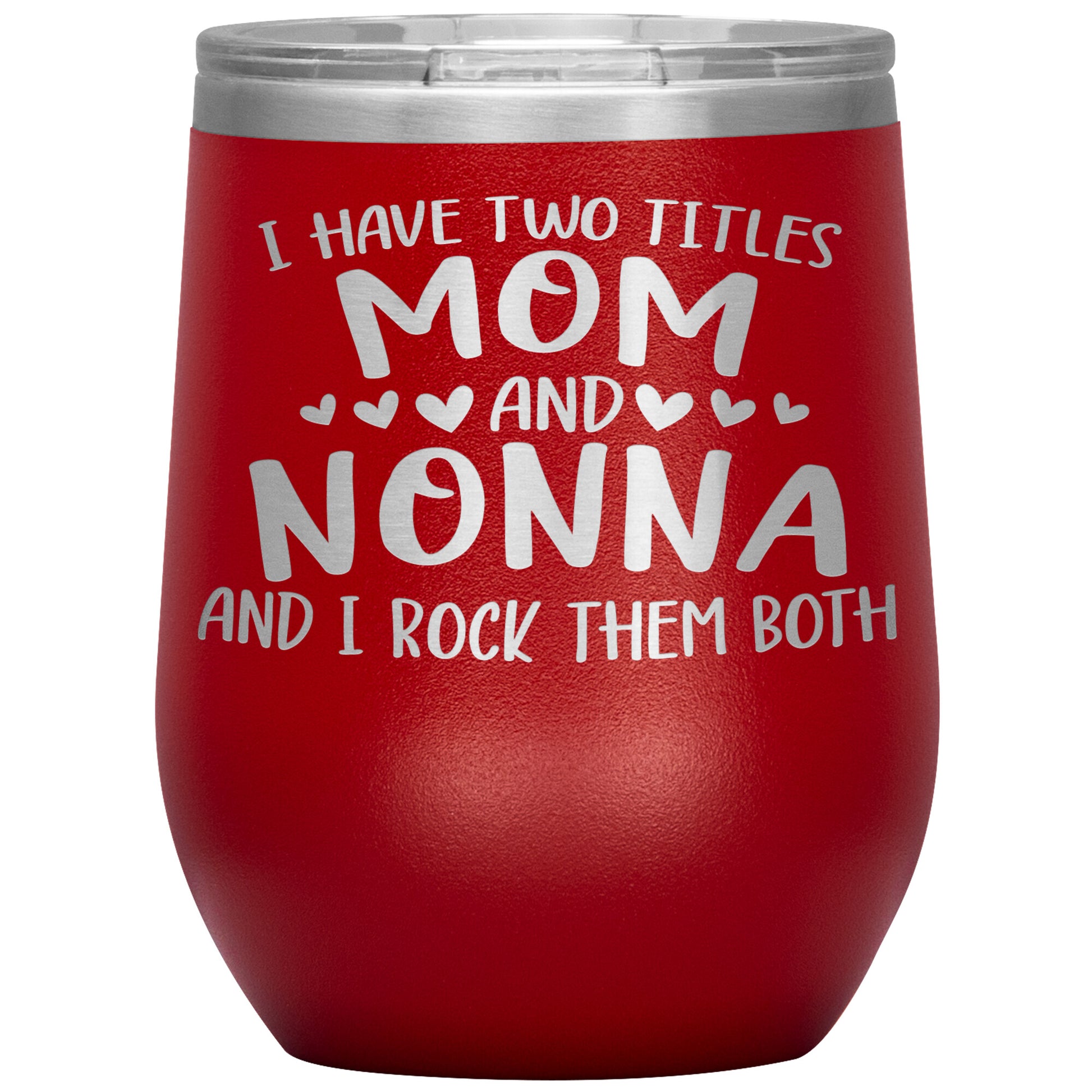 I Have Two Titles - Mom & Nonna Tumbler