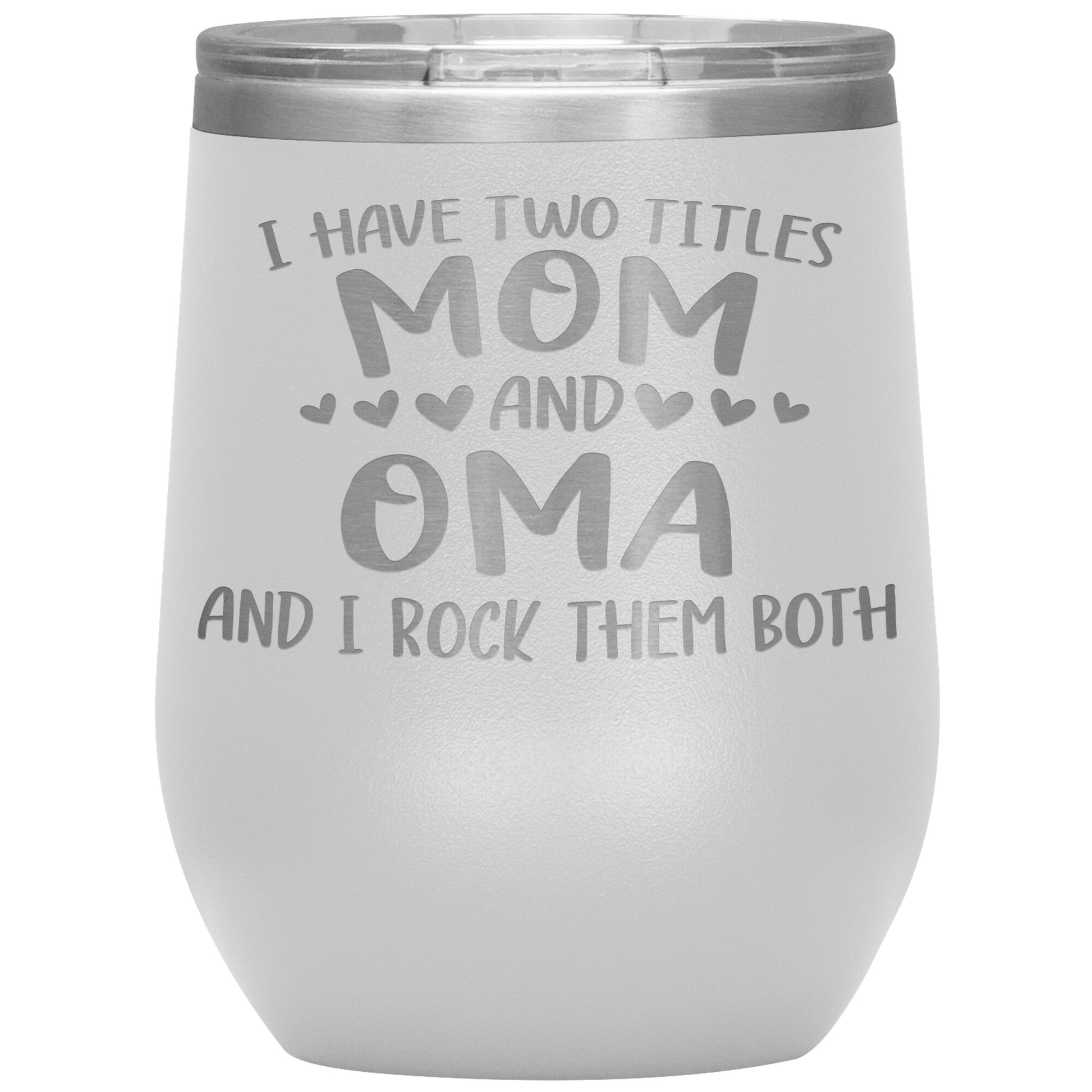 I Have Two Titles - Mom & Oma Tumbler