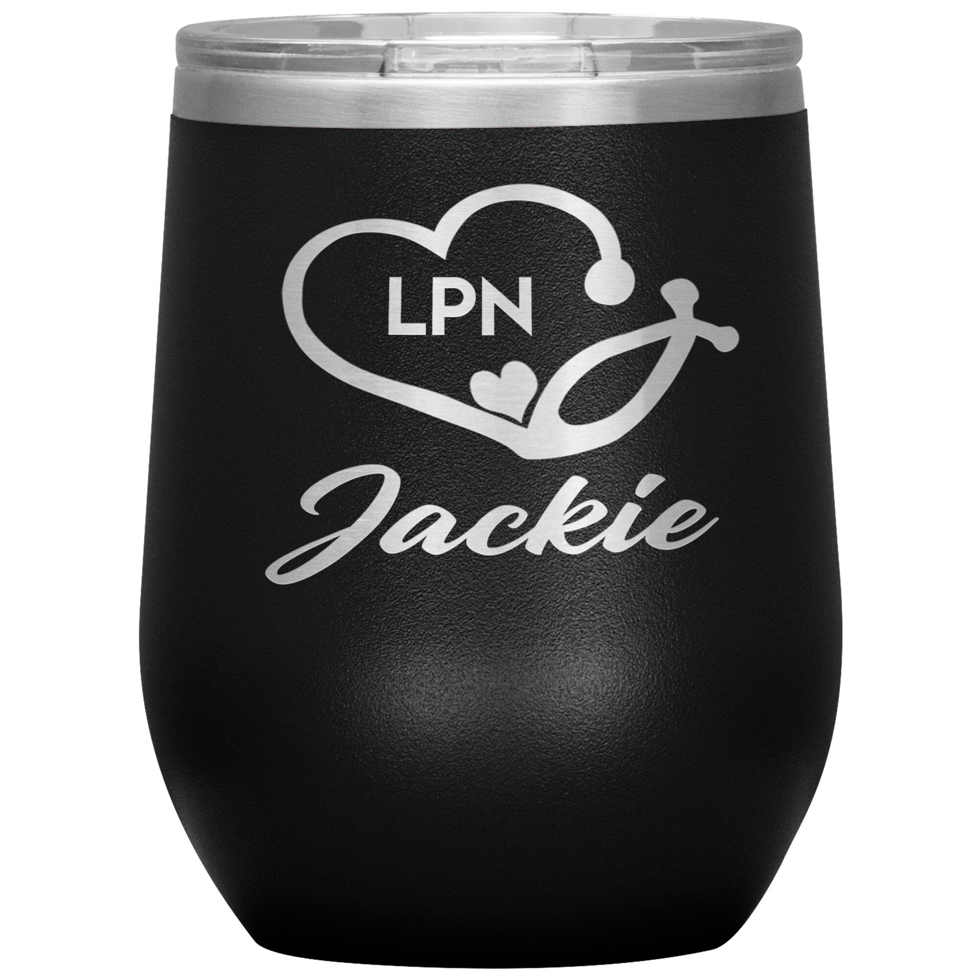 LPN Nurse Name Tumbler