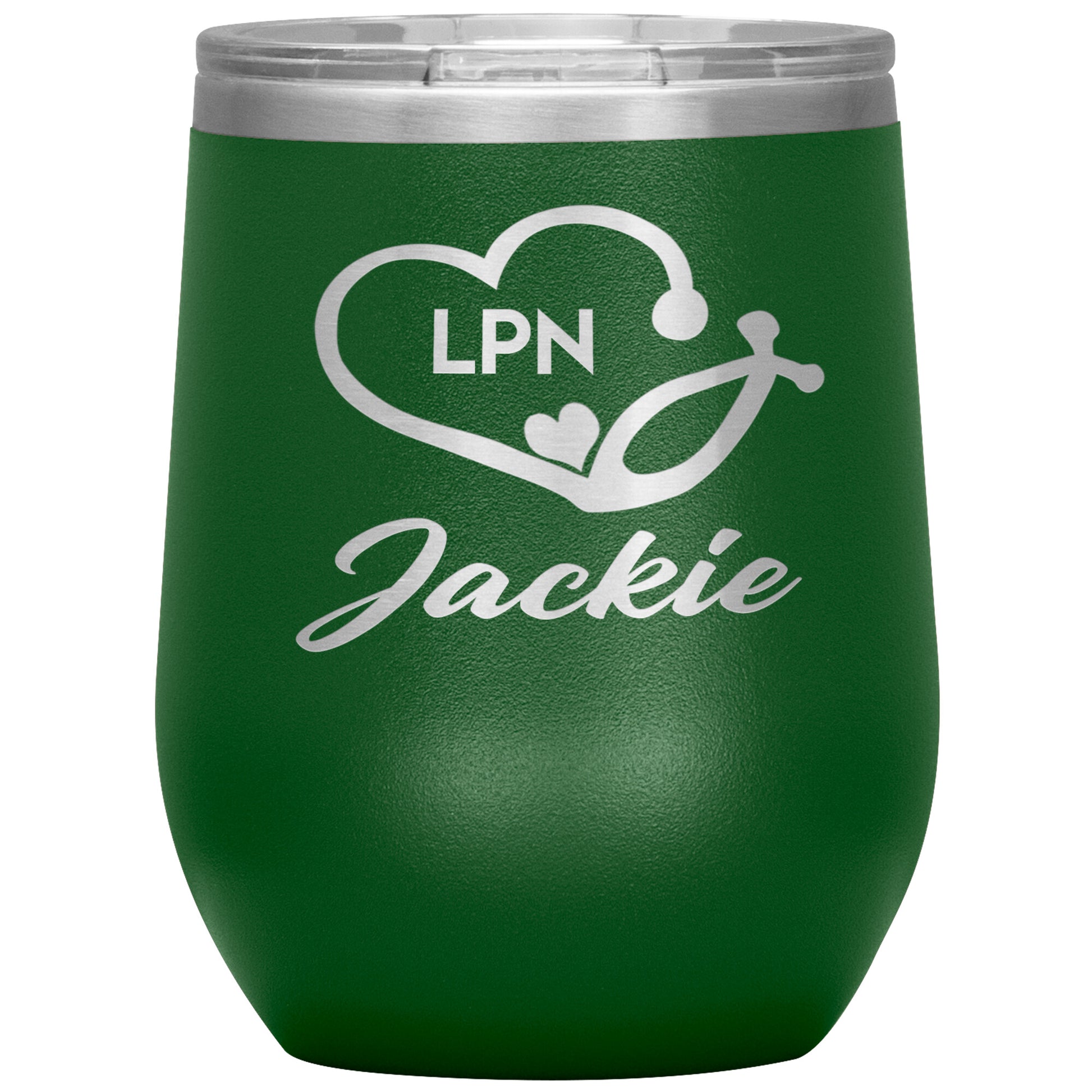 LPN Nurse Name Tumbler