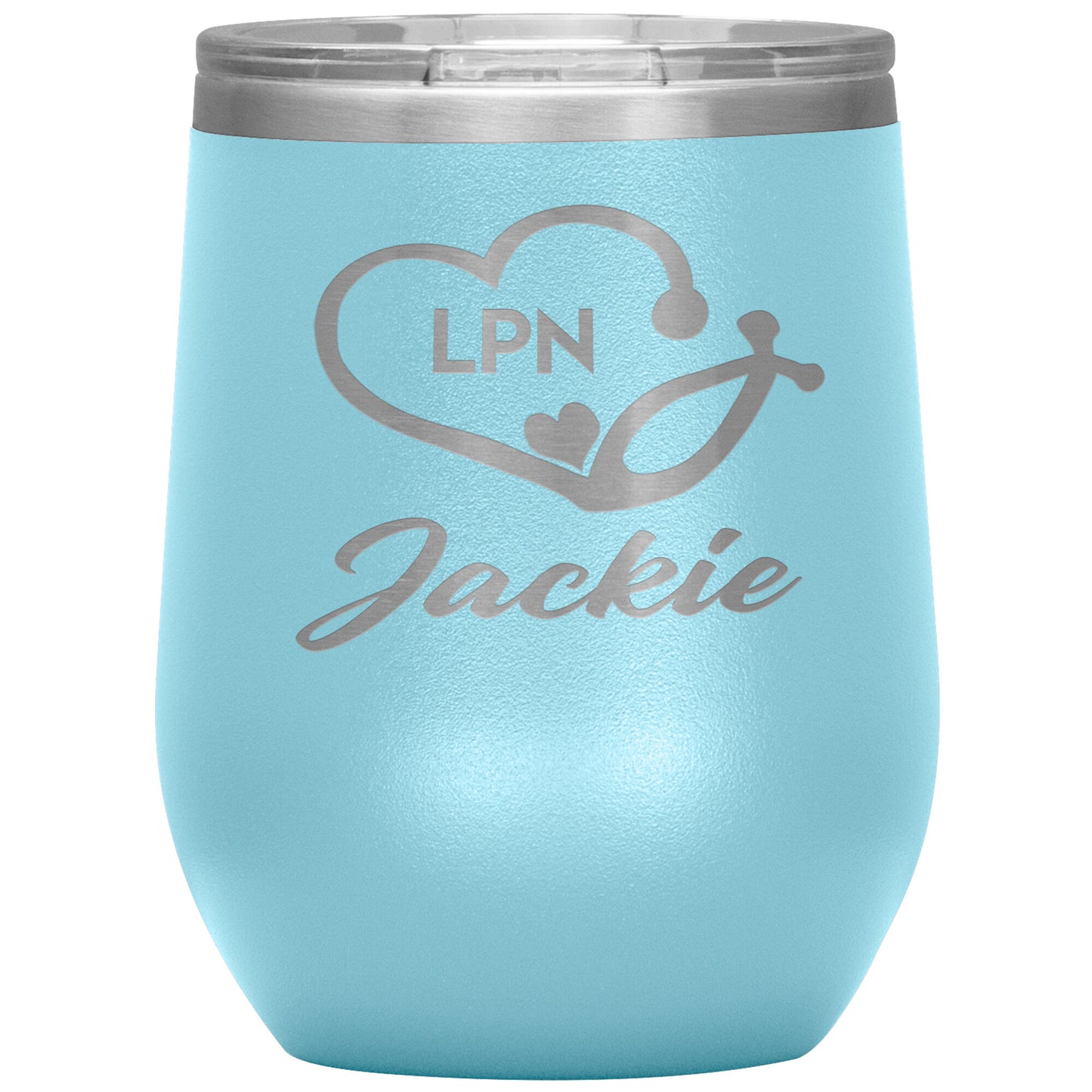 LPN Nurse Name Tumbler