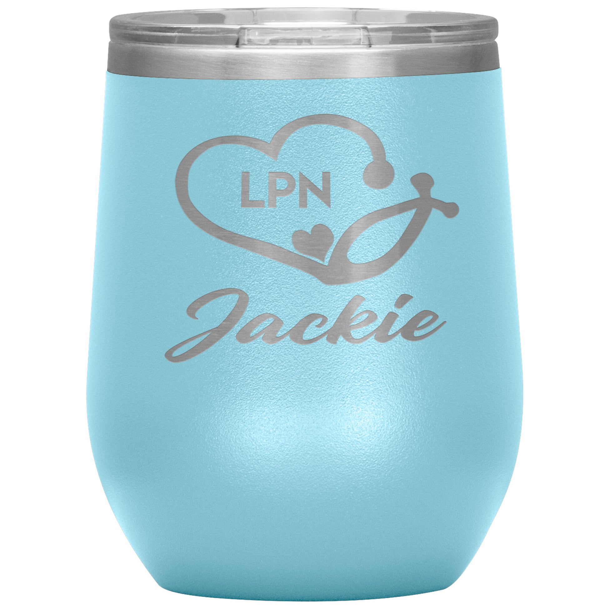 LPN Nurse Name Tumbler