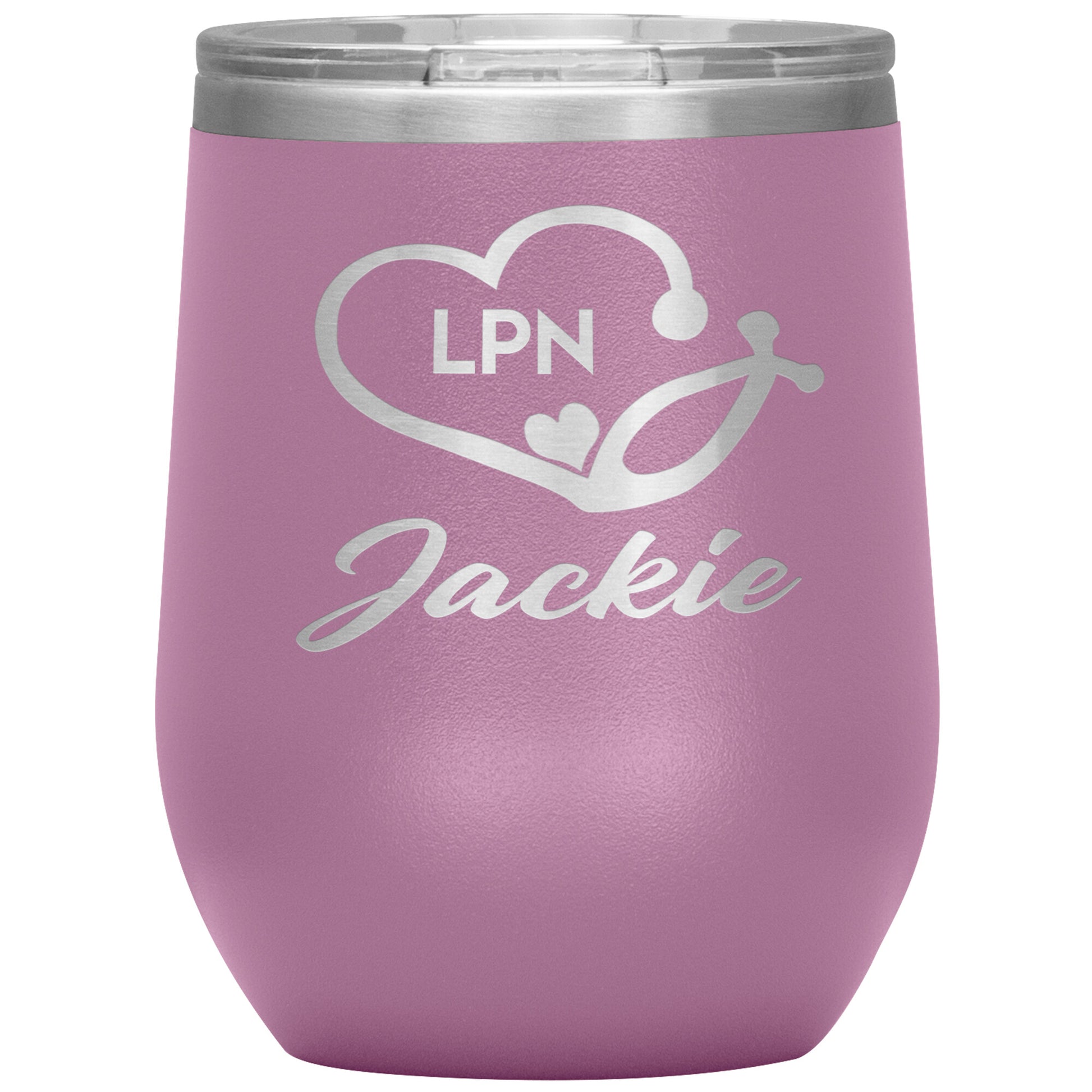 LPN Nurse Name Tumbler