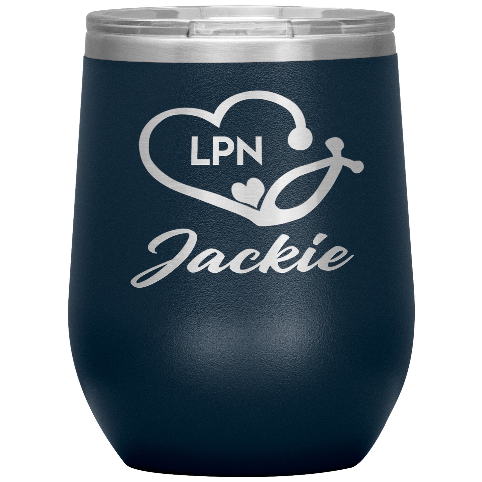 LPN Nurse Name Tumbler