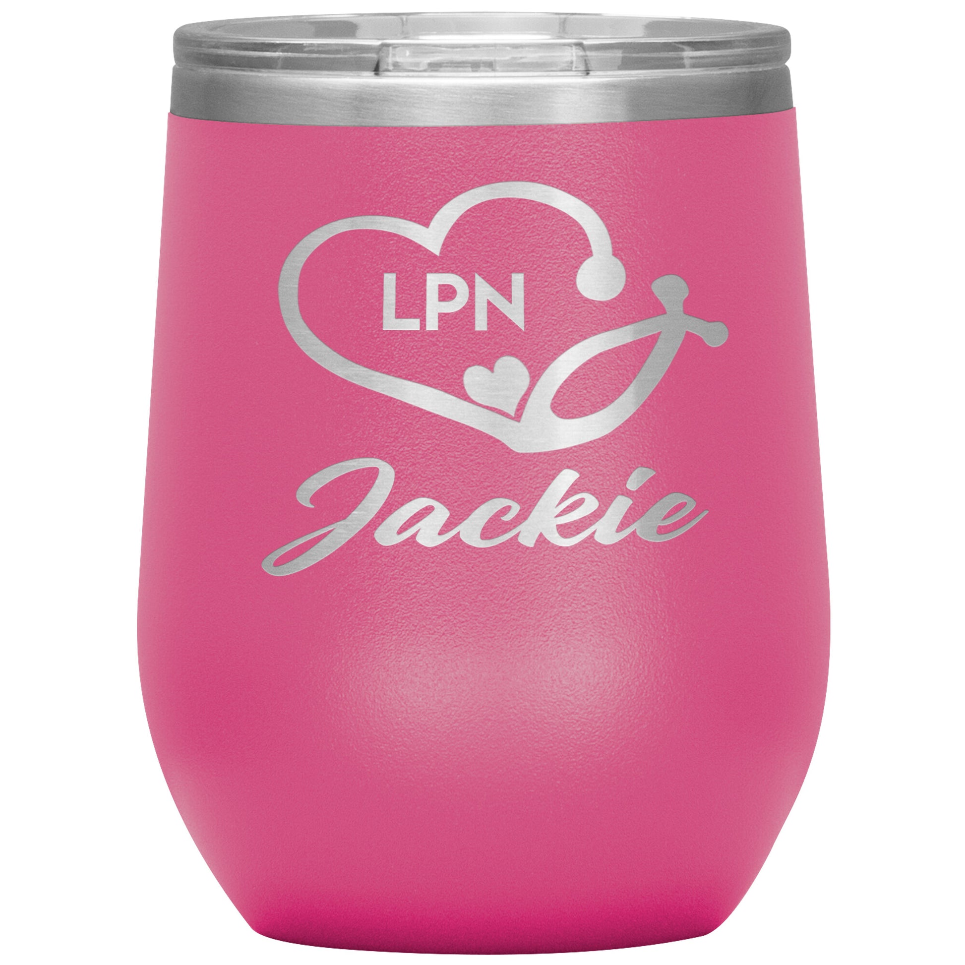 LPN Nurse Name Tumbler