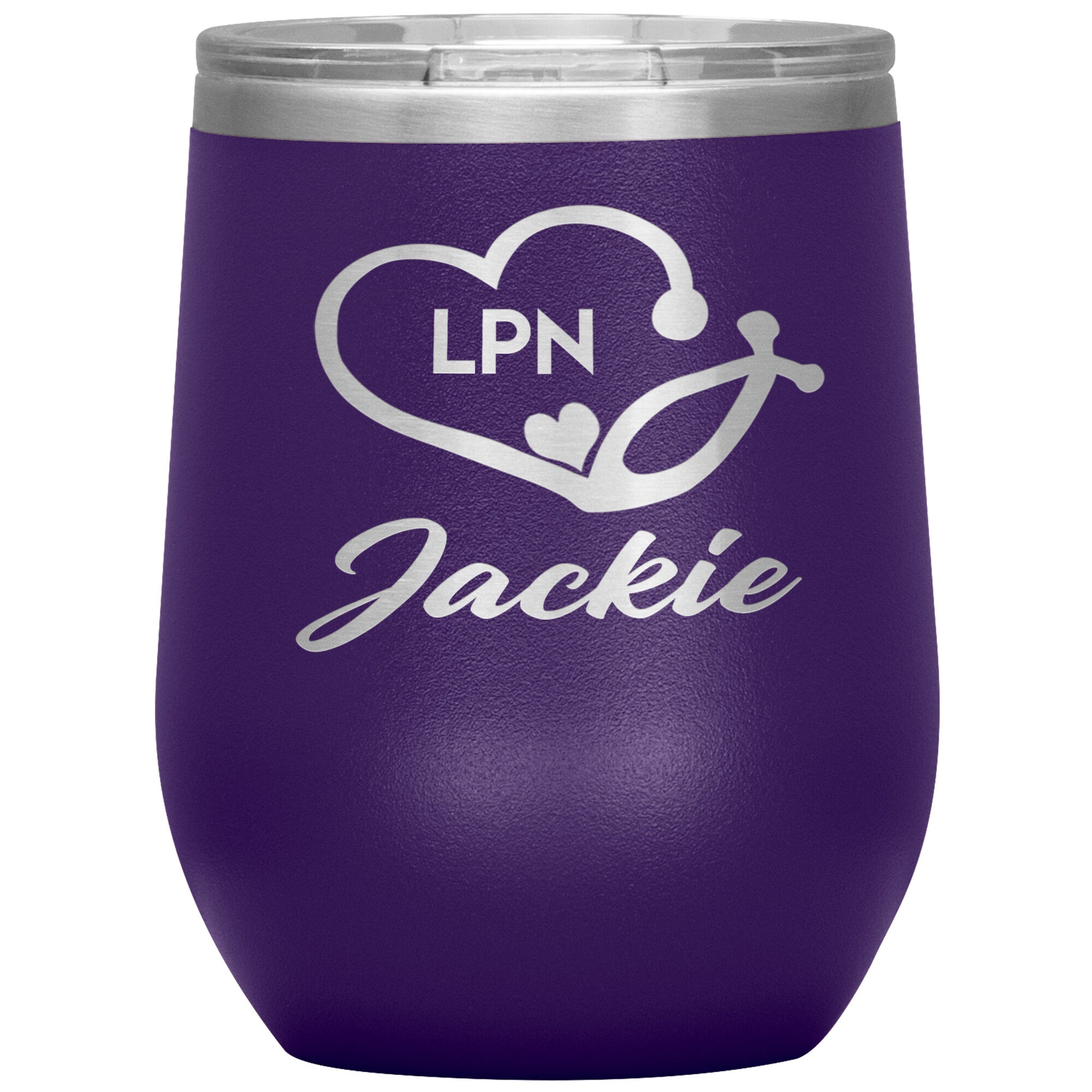 LPN Nurse Name Tumbler