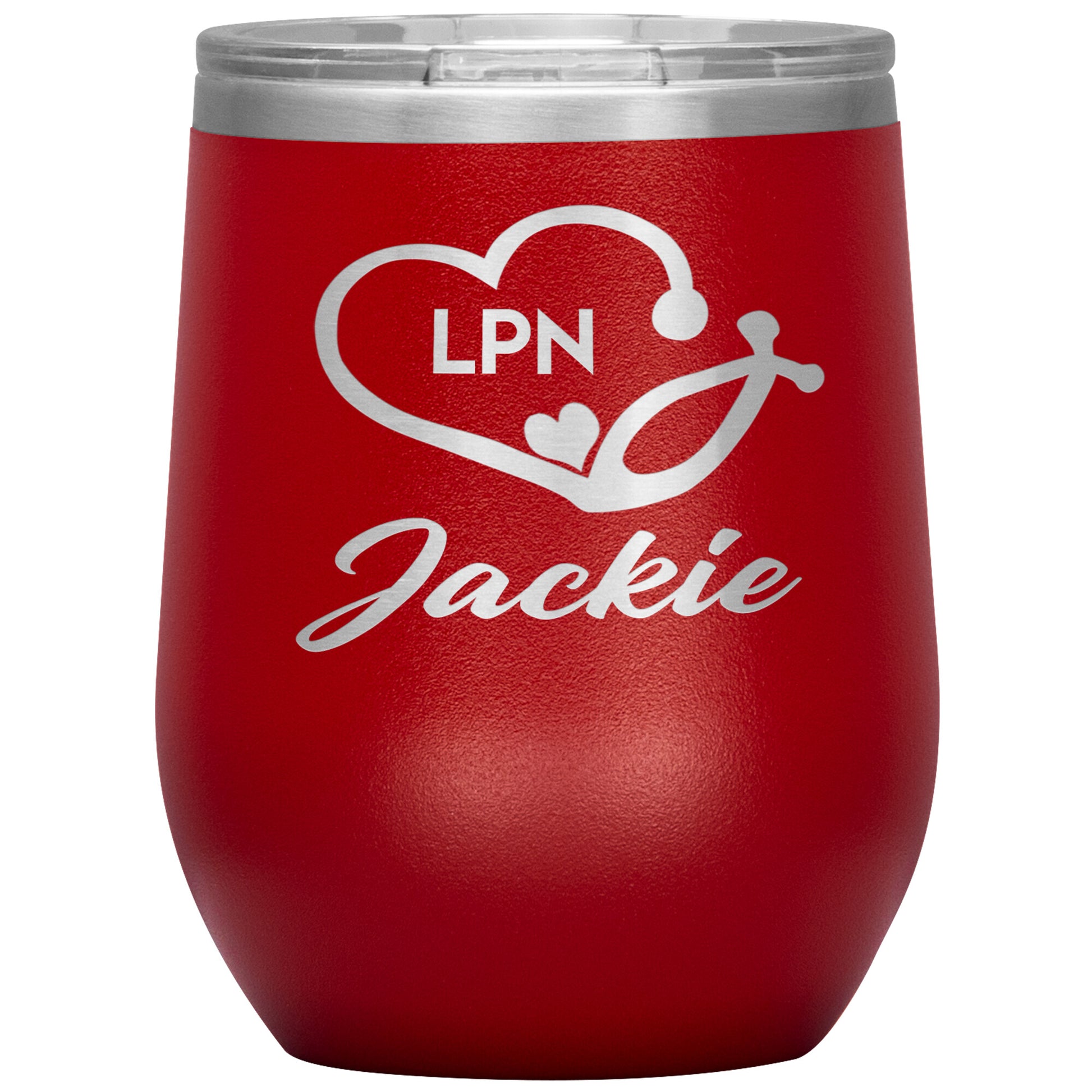 LPN Nurse Name Tumbler